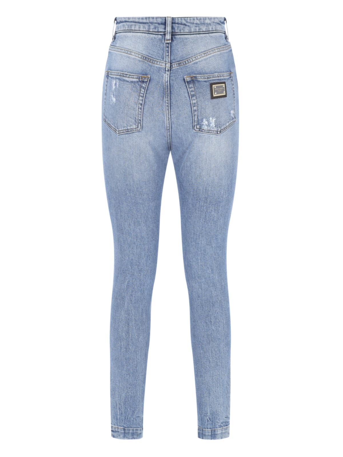 Dolce & Gabbana Audrey Jeans Blue In Blue