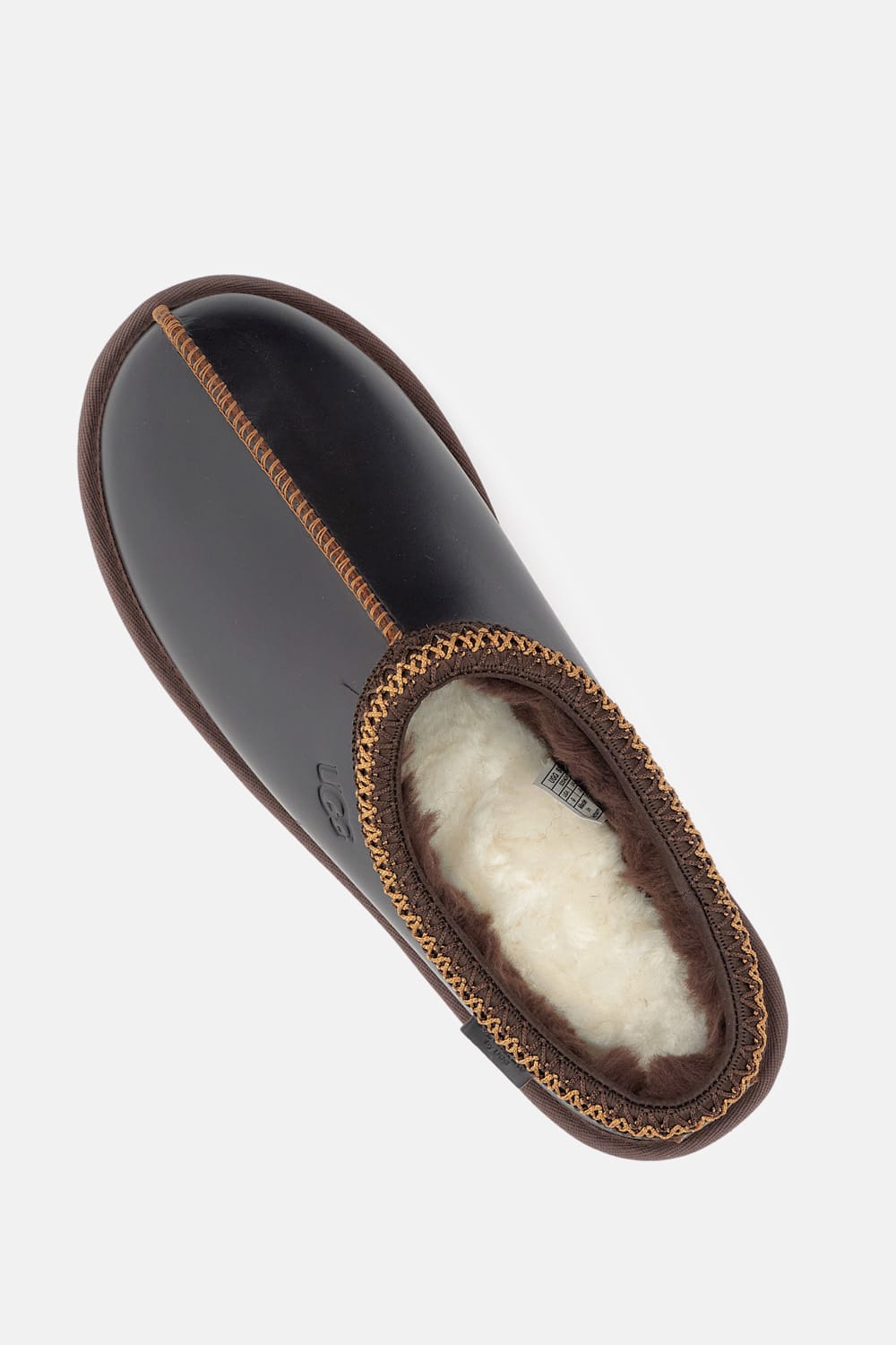 Ugg Tasman Lthr Regen Leather Mule In Brown