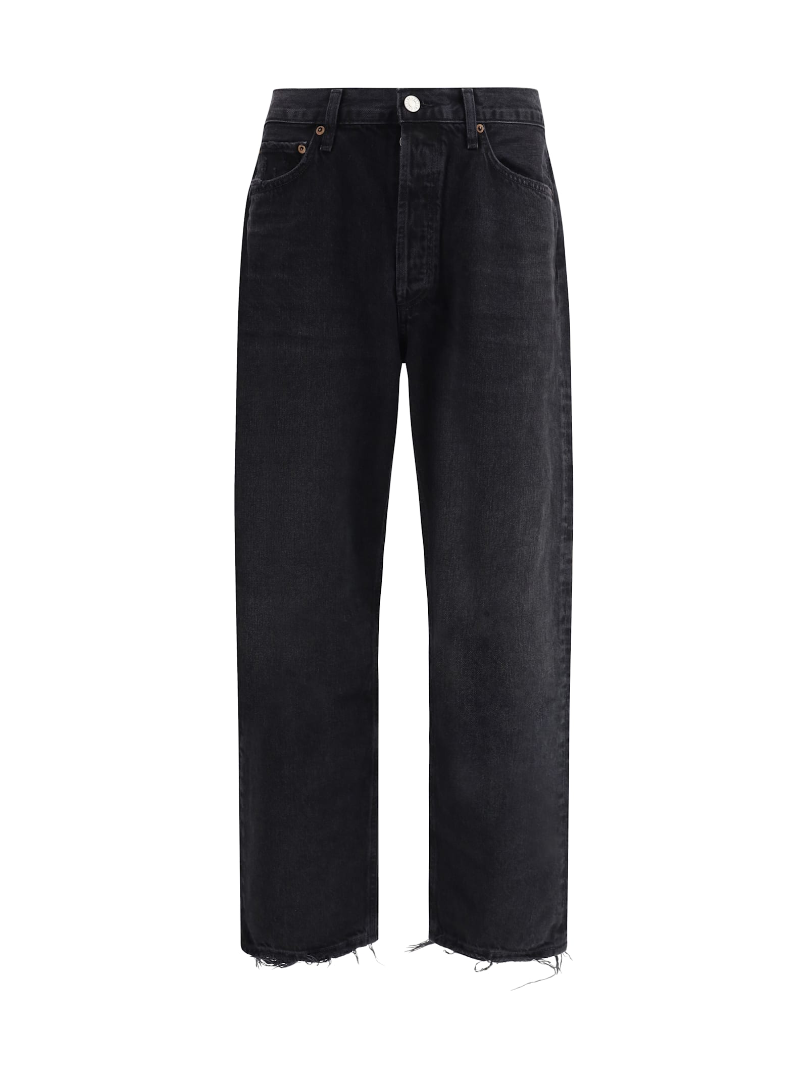 Mid Rise Loose Jeans