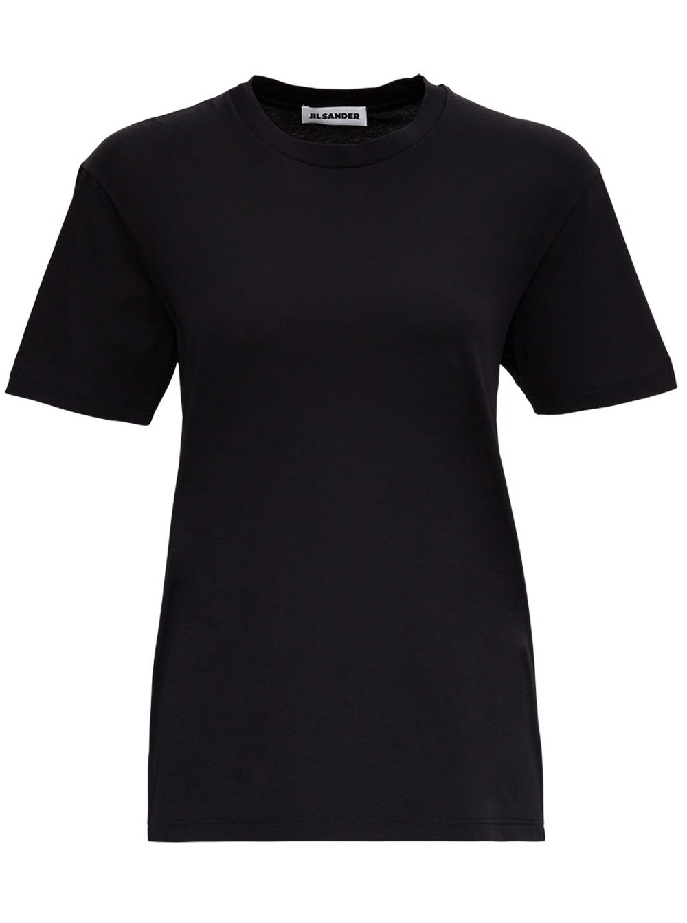 Jil Sander Black Jersey T-shirt