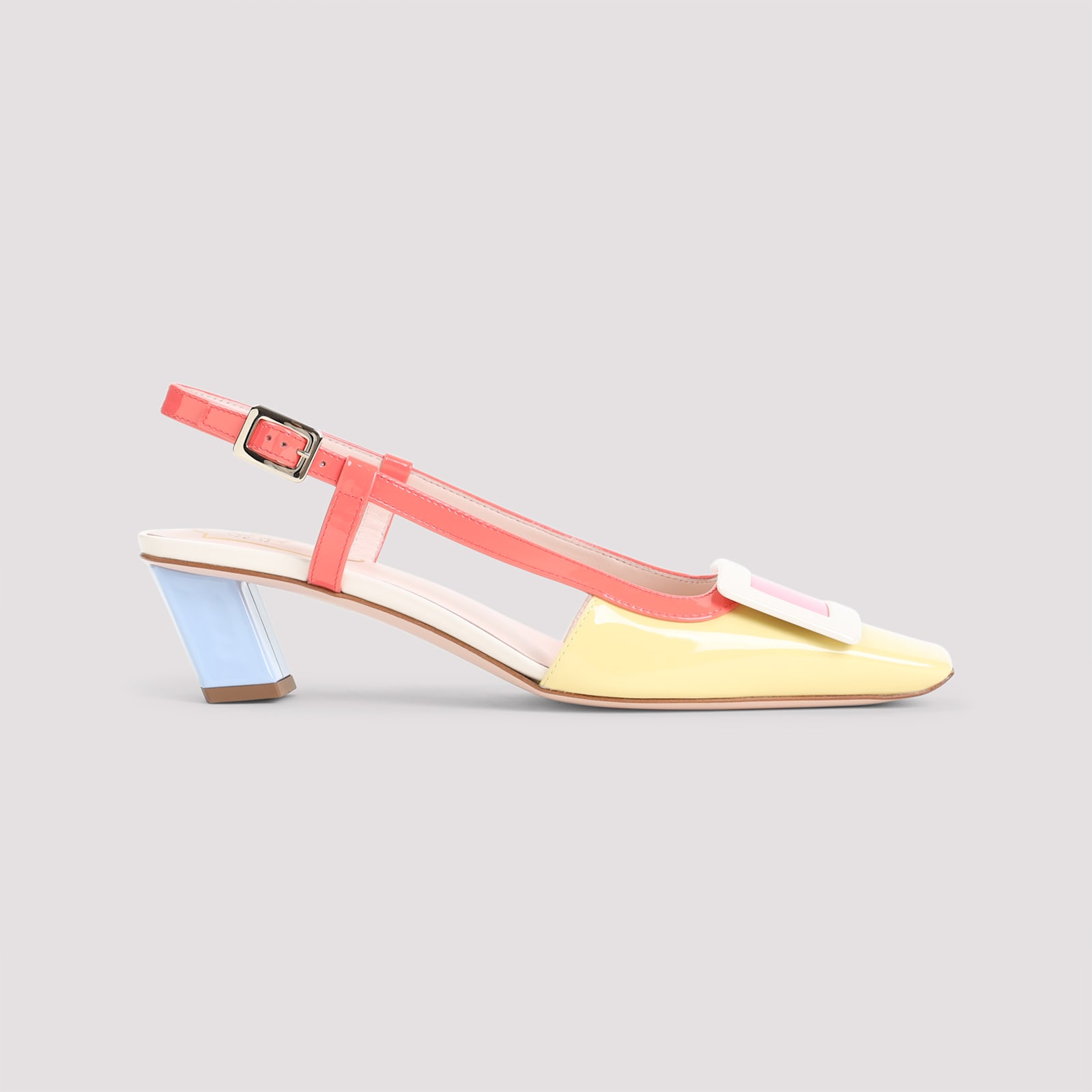 ROGER VIVIER MULTICOLOR BELLE VIVIER PUMPS 
