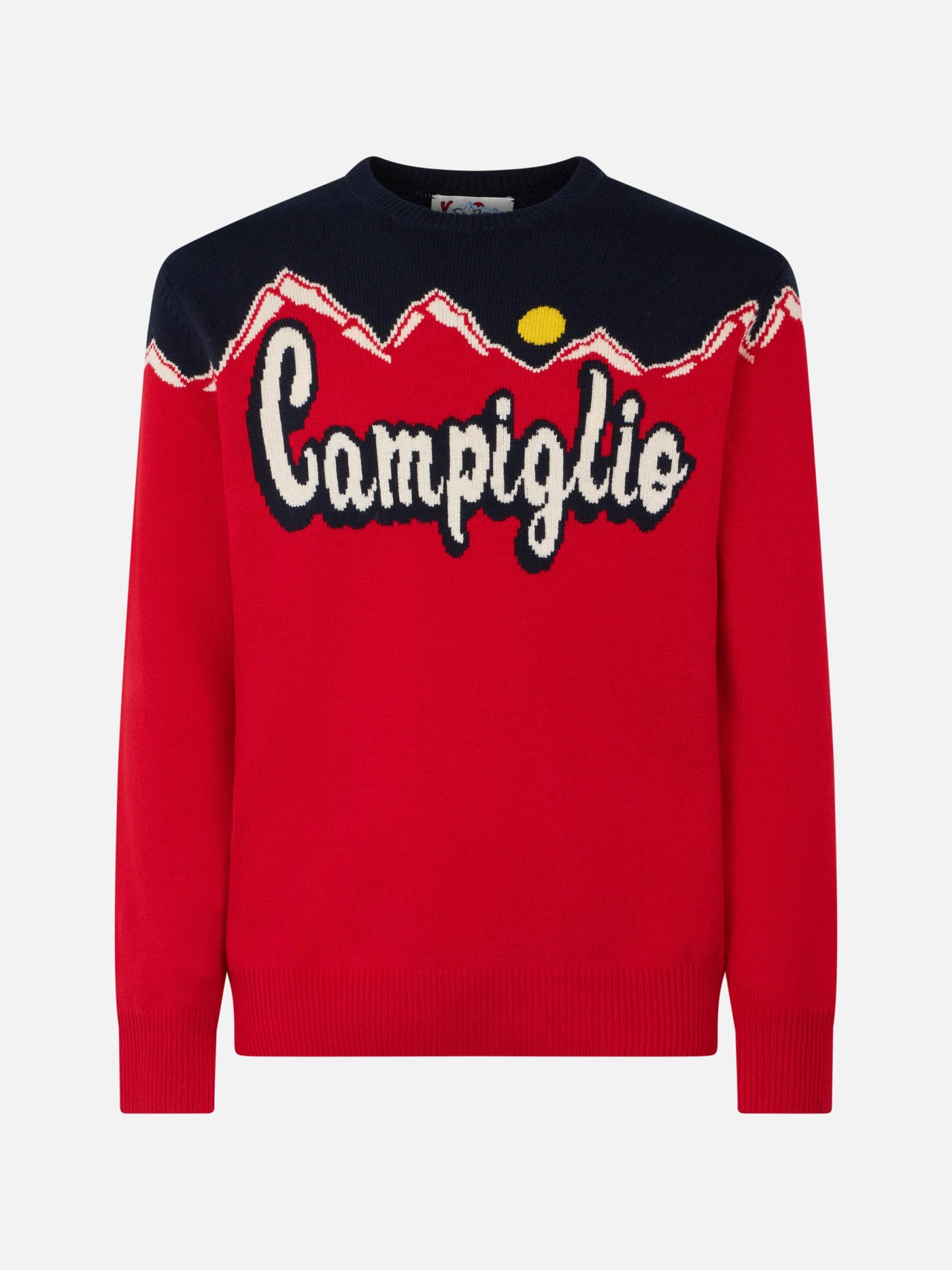 Mc2 Saint Barth Round Neck In Red