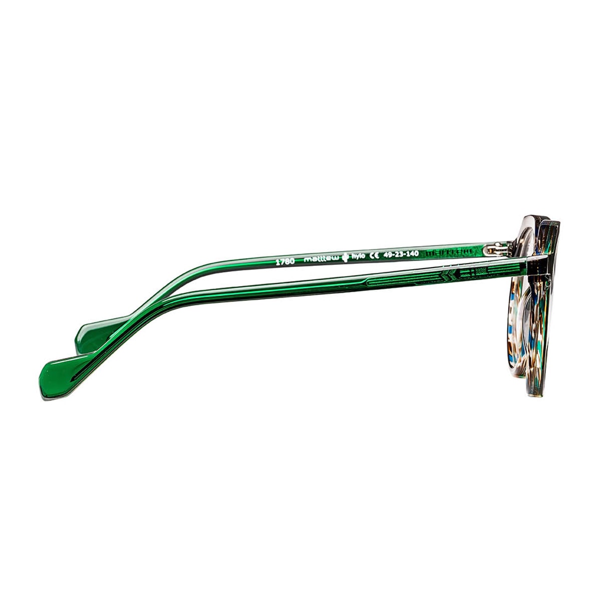 Matttew Hylo 1780 Verde Marrone Glasses In Multi