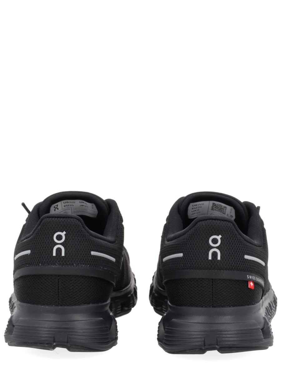 On Running Black Mesh Cloud 6 Sneakers In Black
