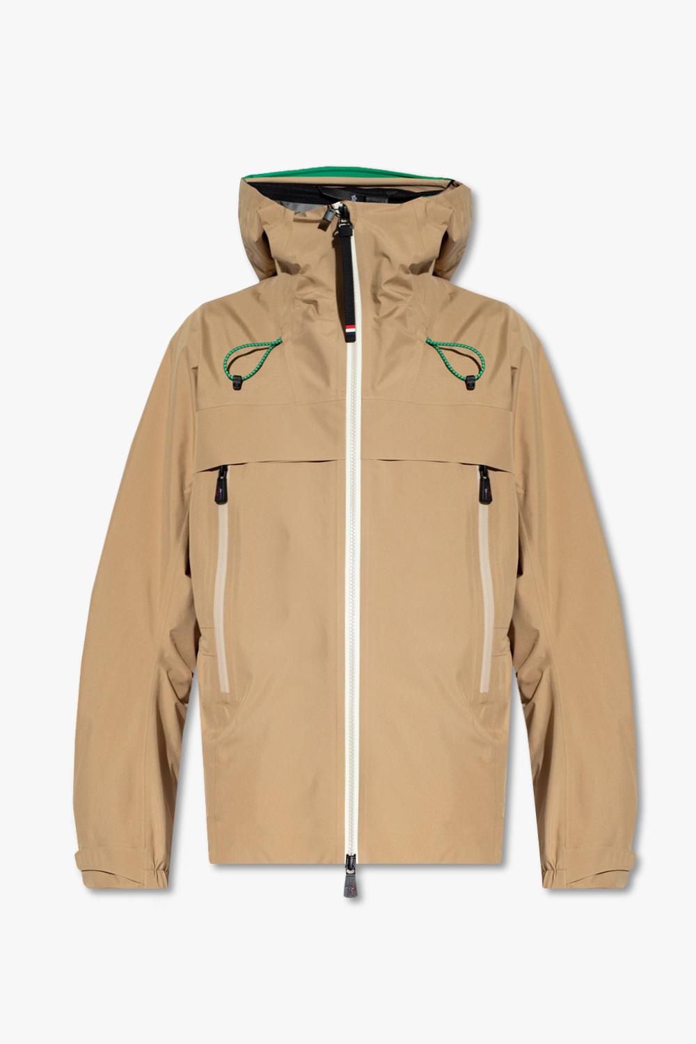 Moncler Single-breasted Hooded Coat