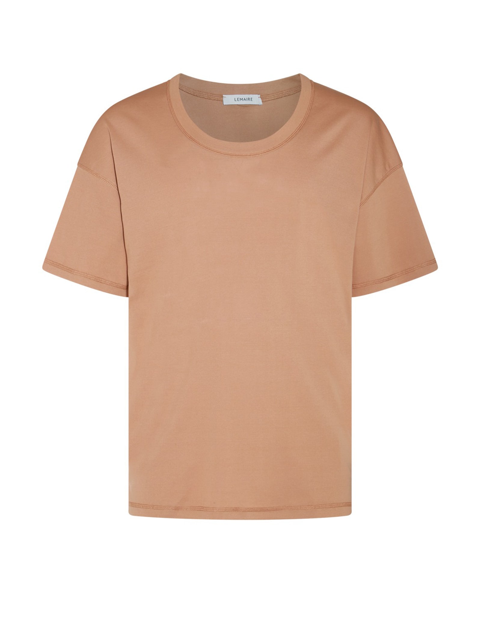Shop Lemaire T-shirt In Sand
