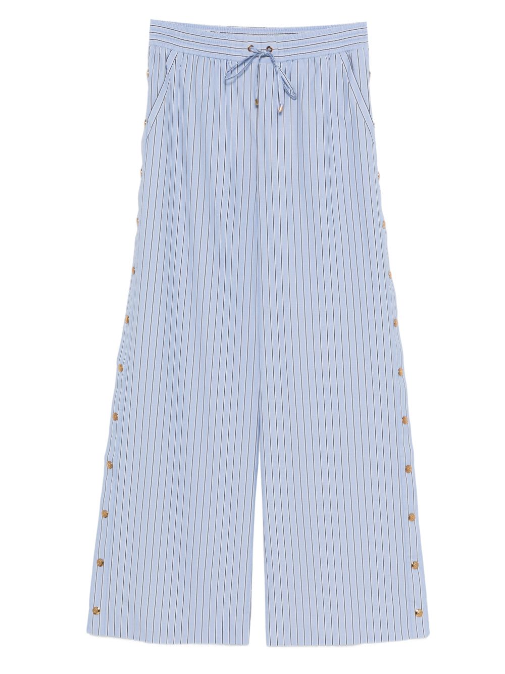 Zimmermann Wide-leg Trousers In Blue