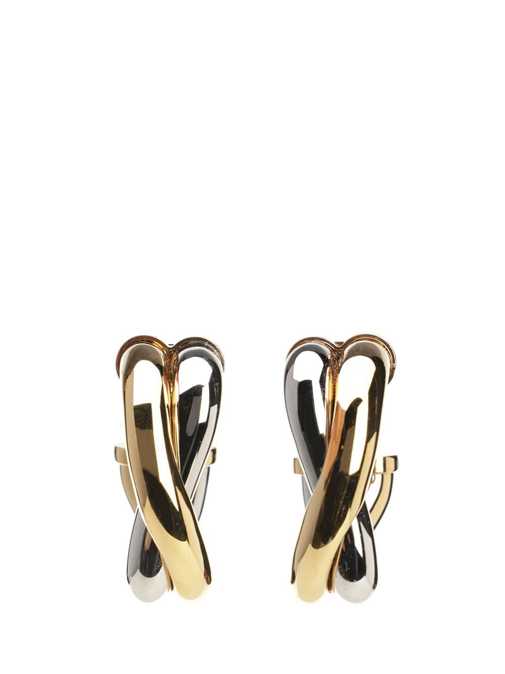 Jacquemus Women Doppio Earrings In Gold