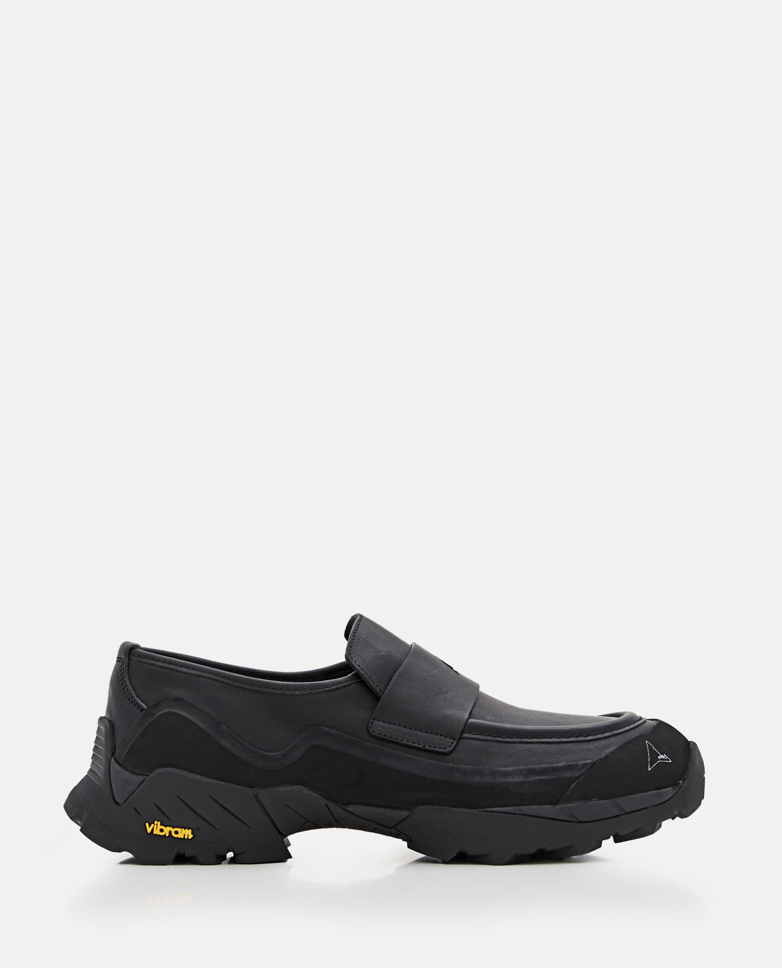 Shop Roa Loafers In Black