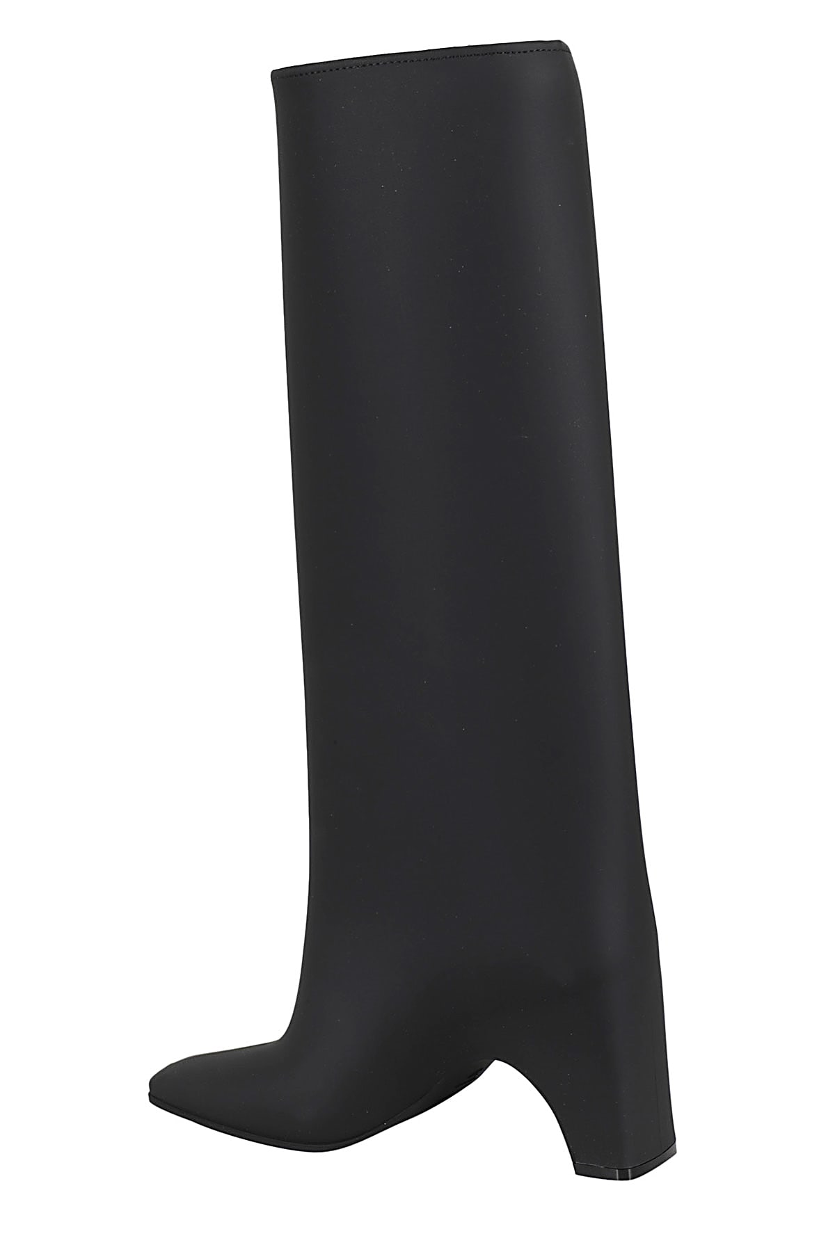 Shop Coperni Rubber Bridge Boot In Blk Black