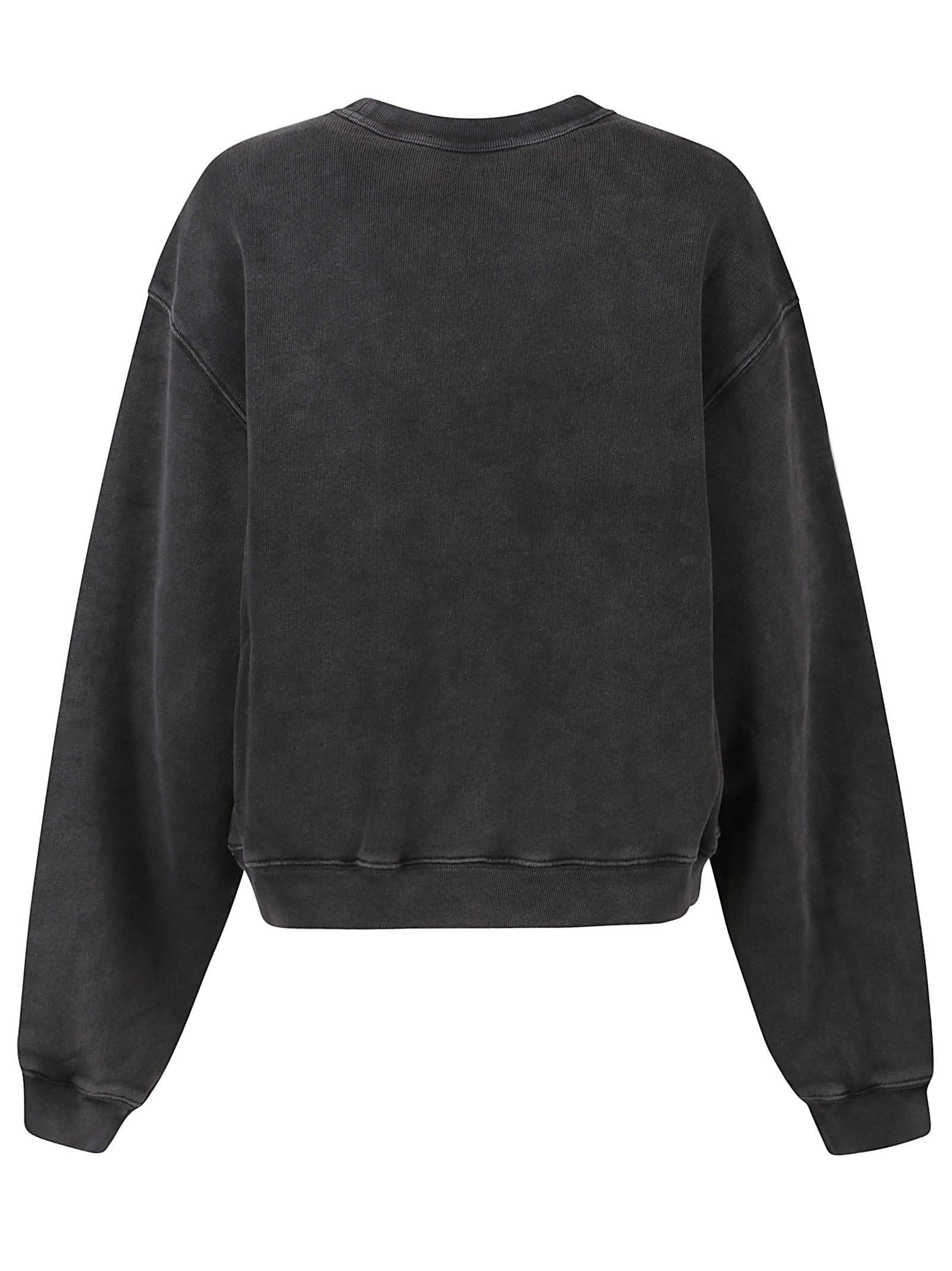 Shop Alexander Wang T Blade Logo Sweatshirt In A Washed Cedar