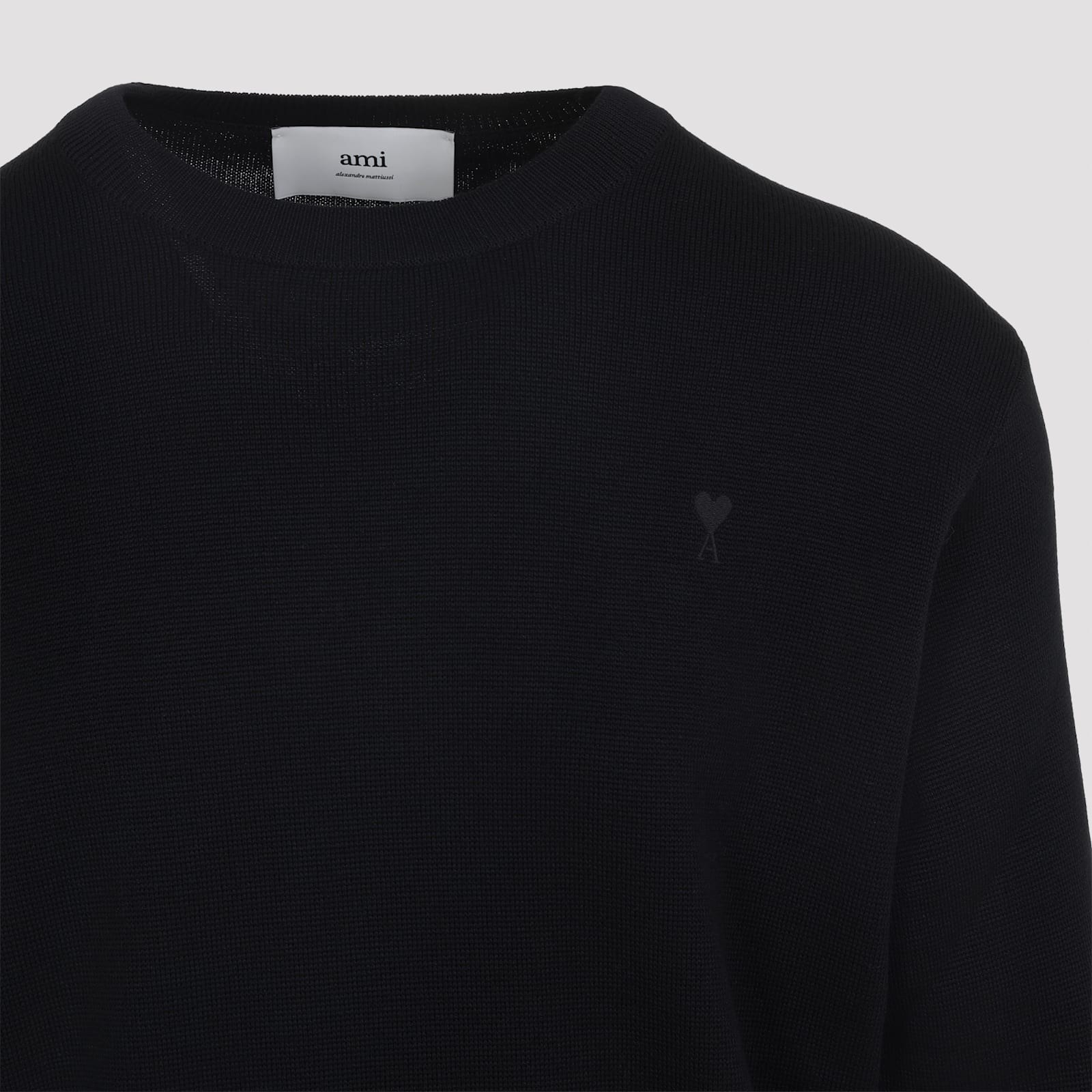 Ami Alexandre Mattiussi Ami Paris Adc Sweater In Black