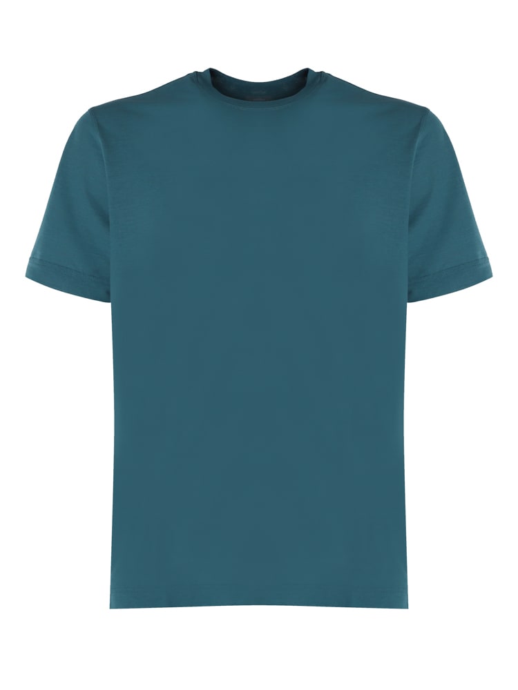 Zanone Basic T-shirt In Cotton