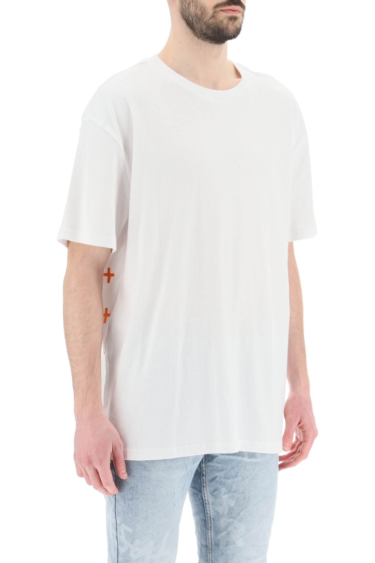 Shop Ksubi 4 X 4 Biggie T-shirt In White (white)