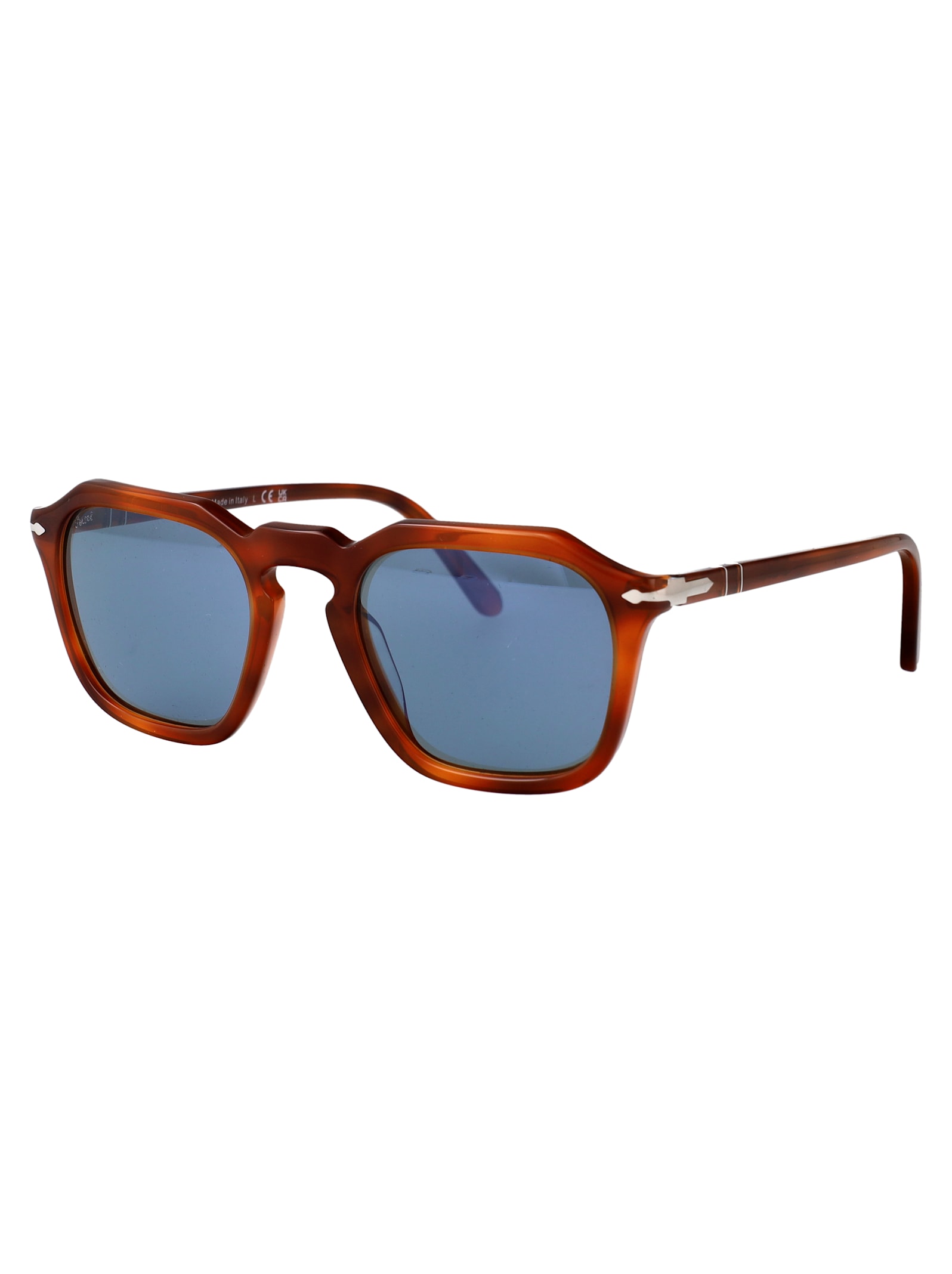 Persol Terra Di Siena Acetate Sunglasses In Brown