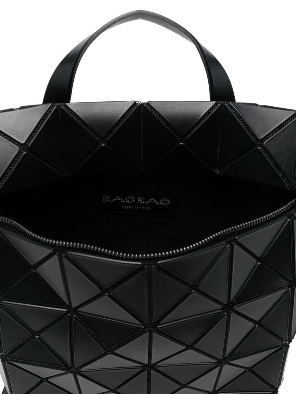 Shop Bao Bao Issey Miyake Flat Pack Back Pack In Matte Black