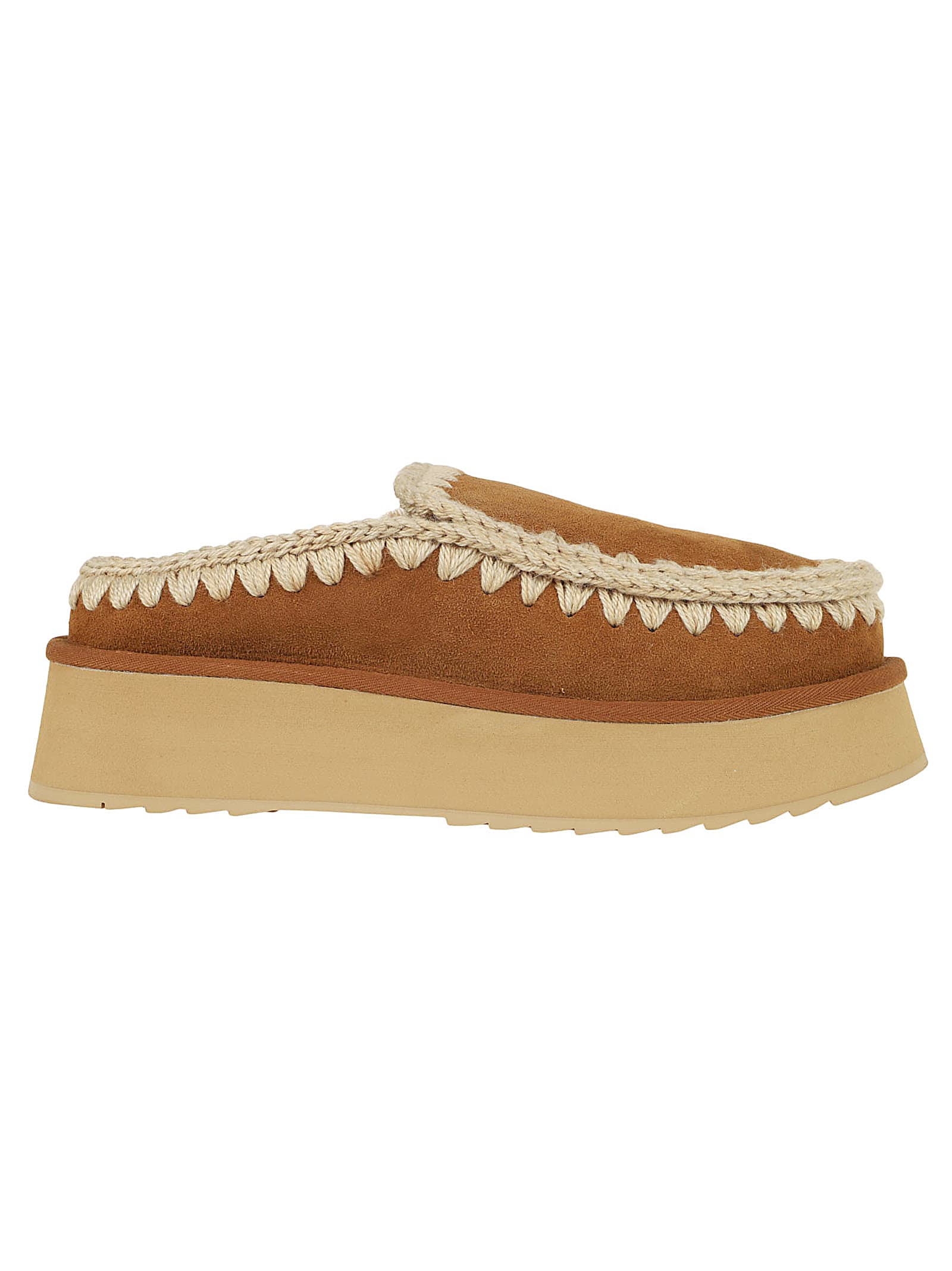 Shop Mou Clog Eskimo Platform In Cog Cognac