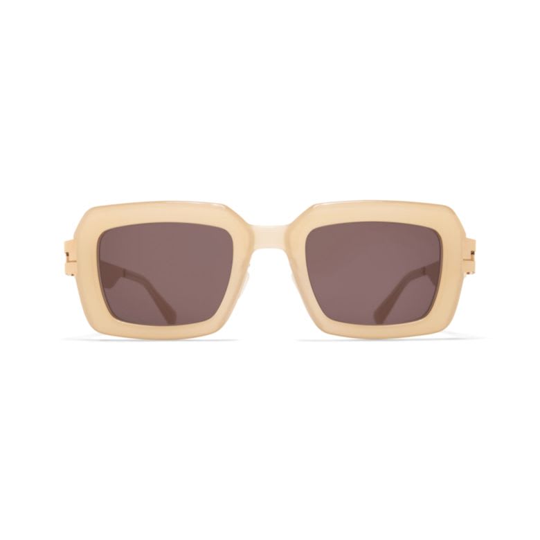 Mykita Una916 A87 Champagne Gold Bl In Brown