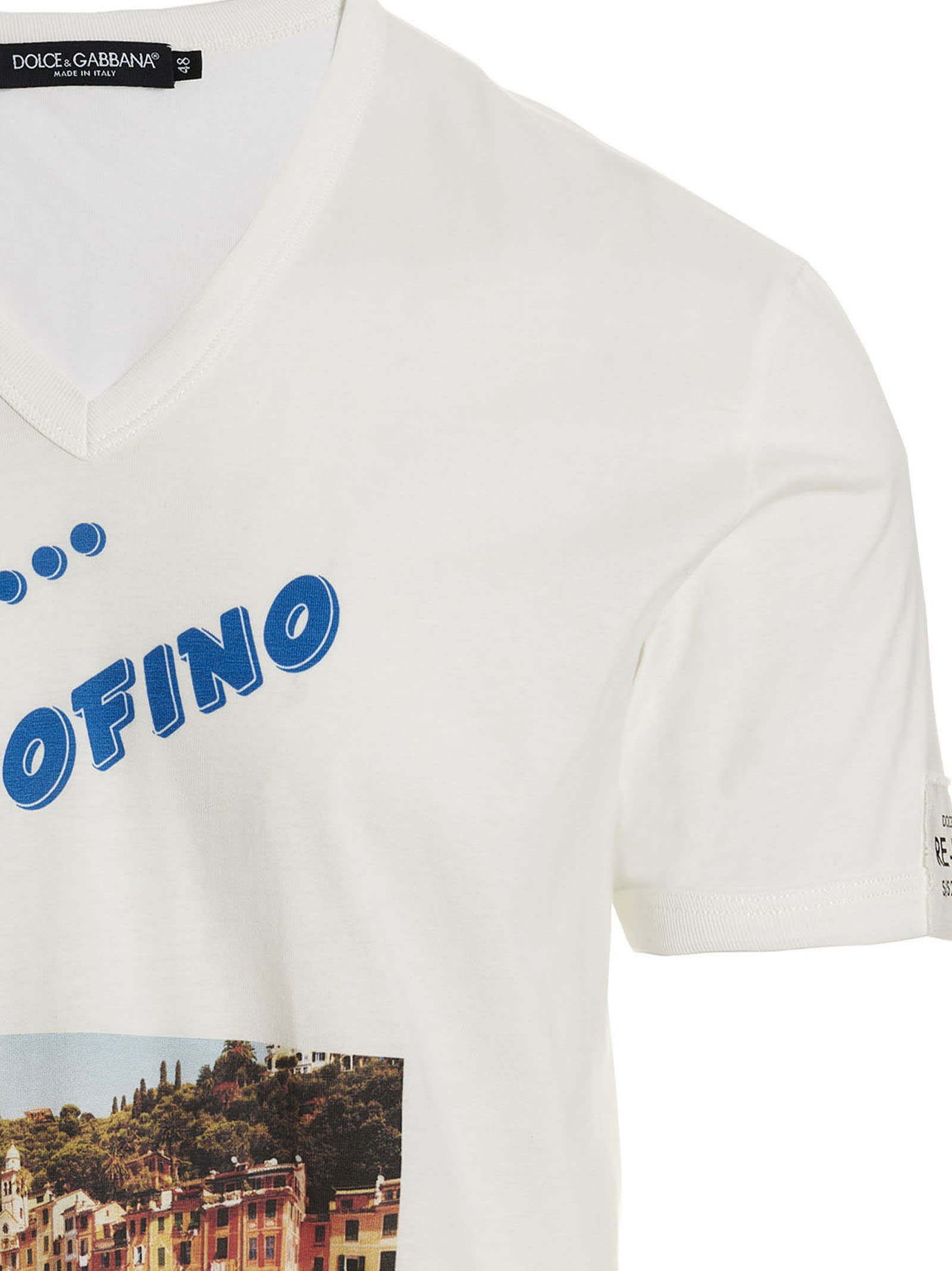 Shop Dolce & Gabbana Re-edition S/s 2006 T-shirt In White