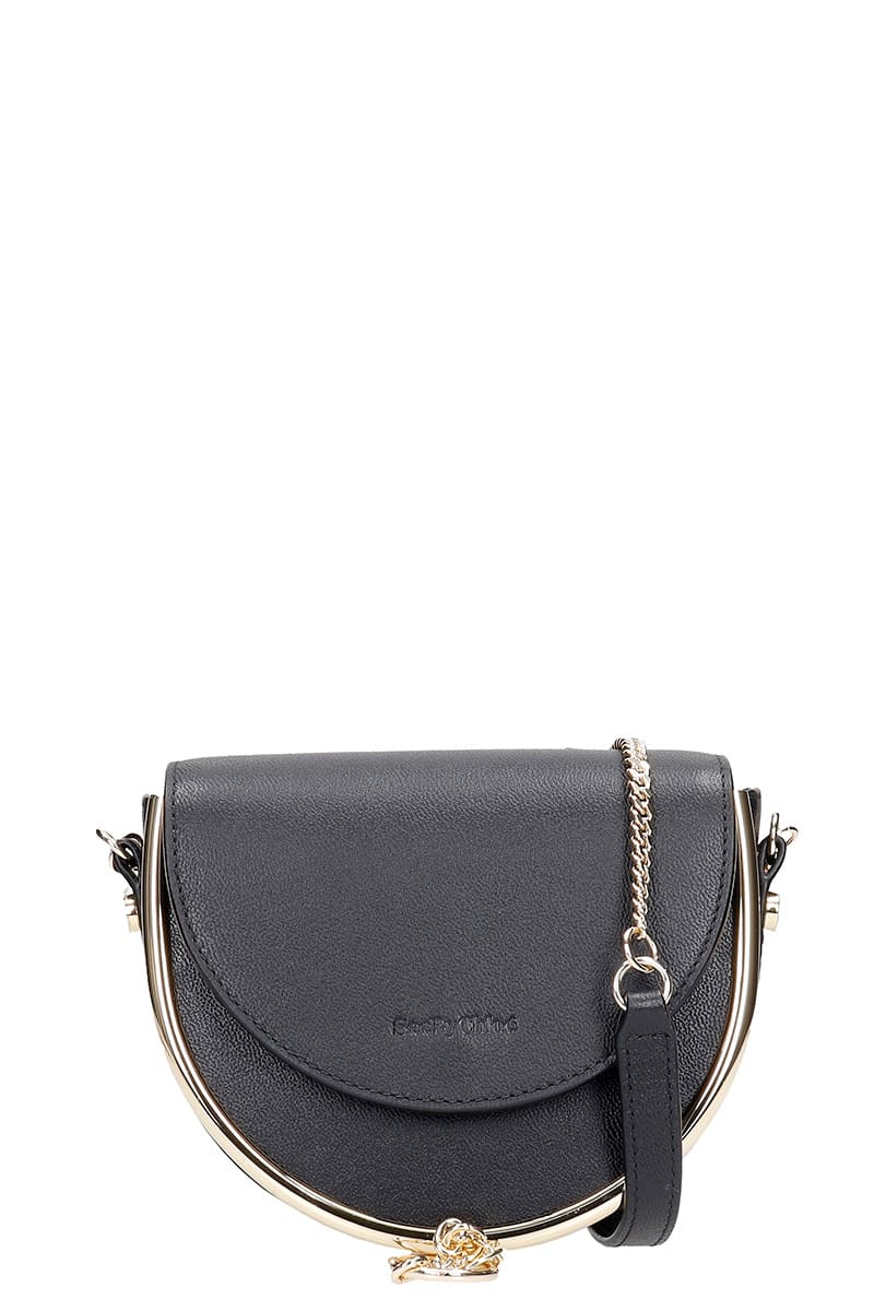 See by Chloé Mara Small Shoulder Bag In Black Leather