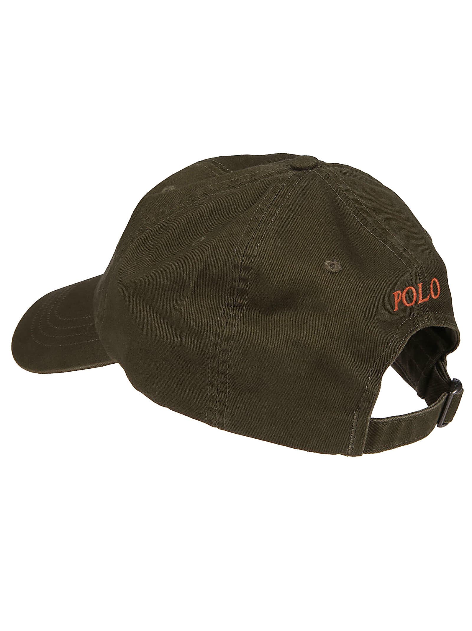 Shop Polo Ralph Lauren Baseball Cap In Canopy Olive