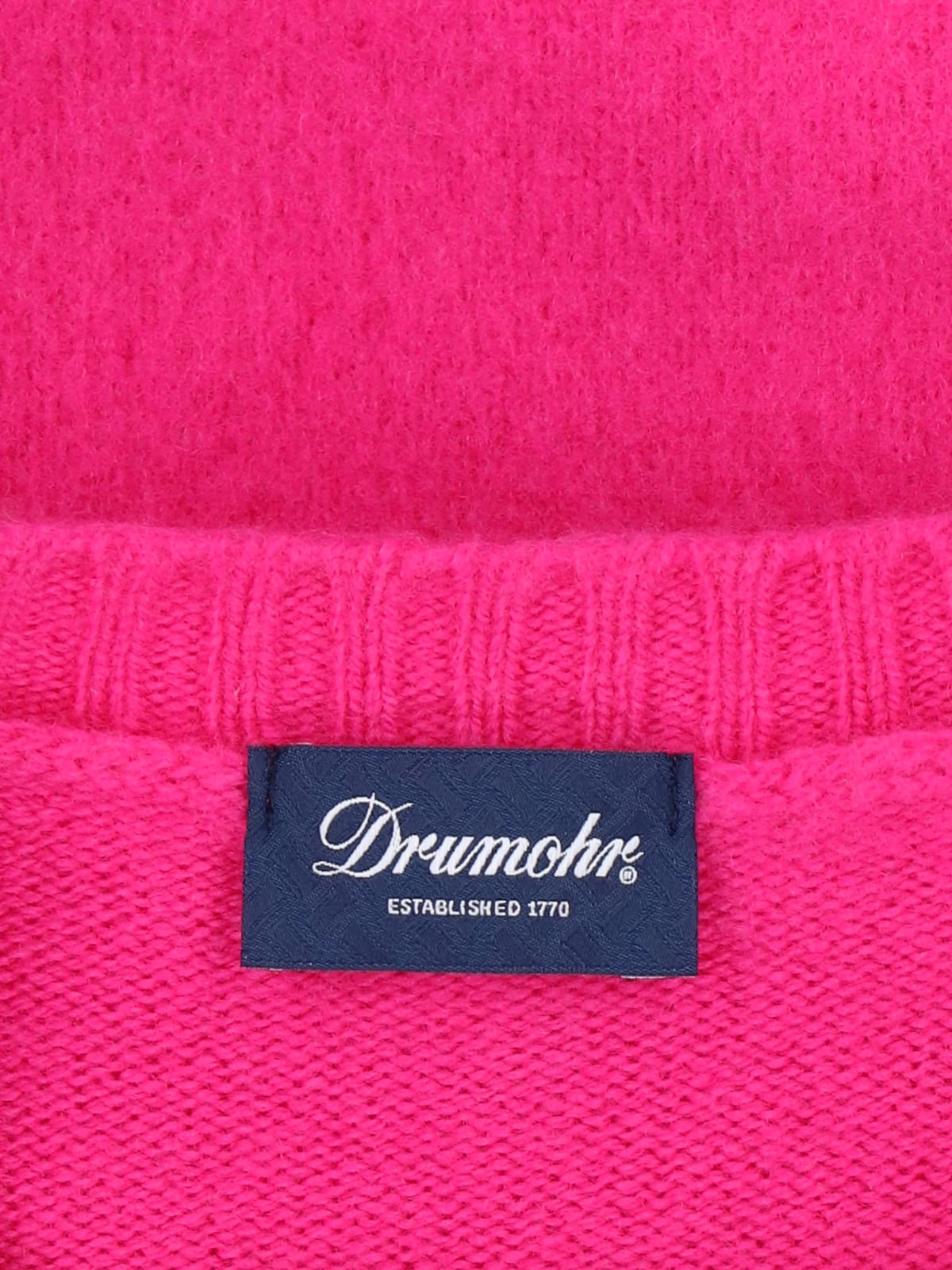 Shop Drumohr Basic Crew-neck Sweater In Pink