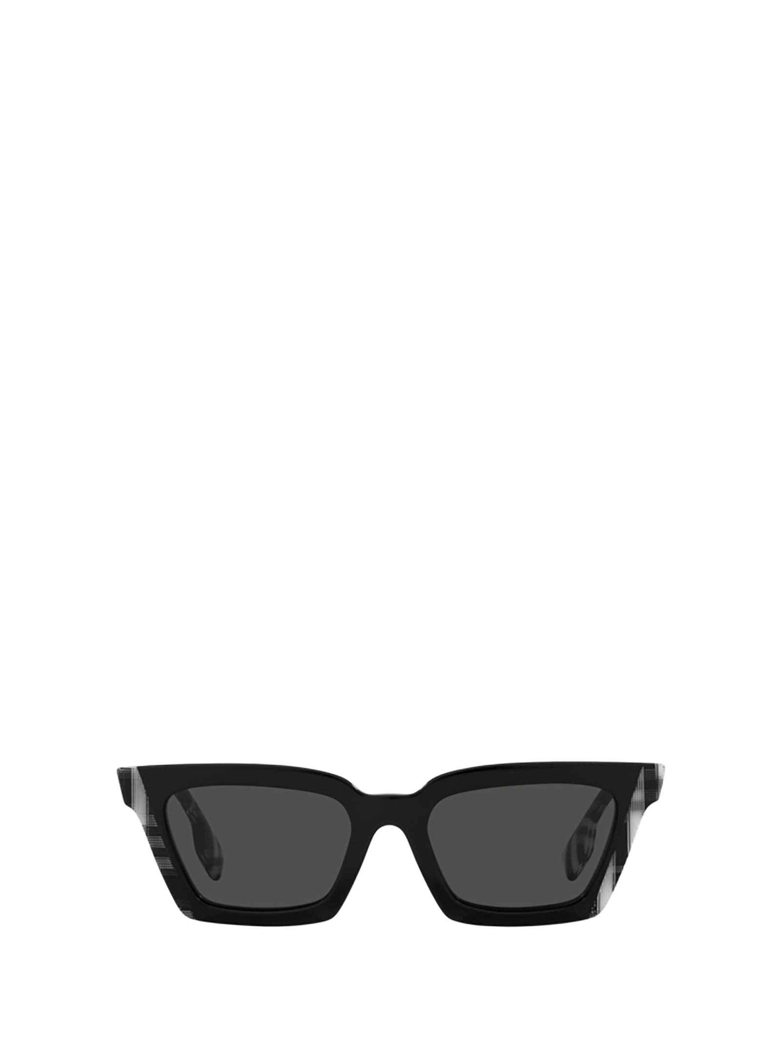 Be4392u Black / Check White Black Sunglasses