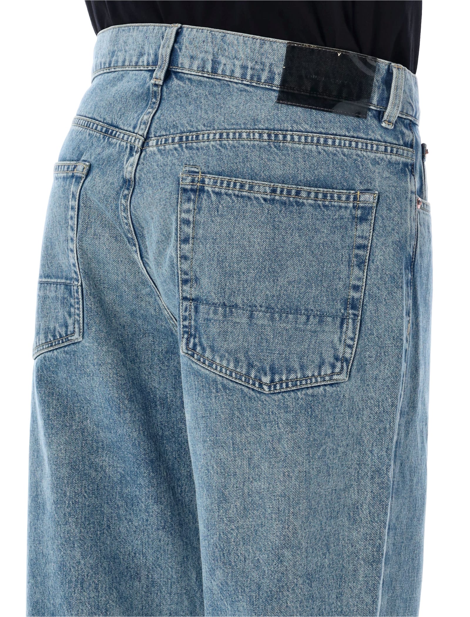 Shop Our Legacy Third Cut Jeans In Blue Tech