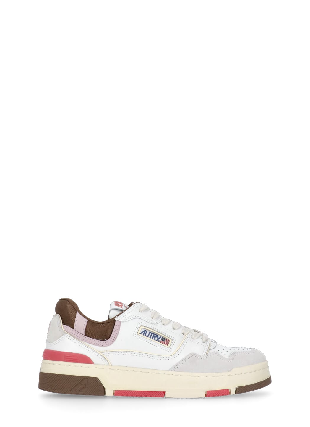 Shop Autry Clc Low Sneakers In White