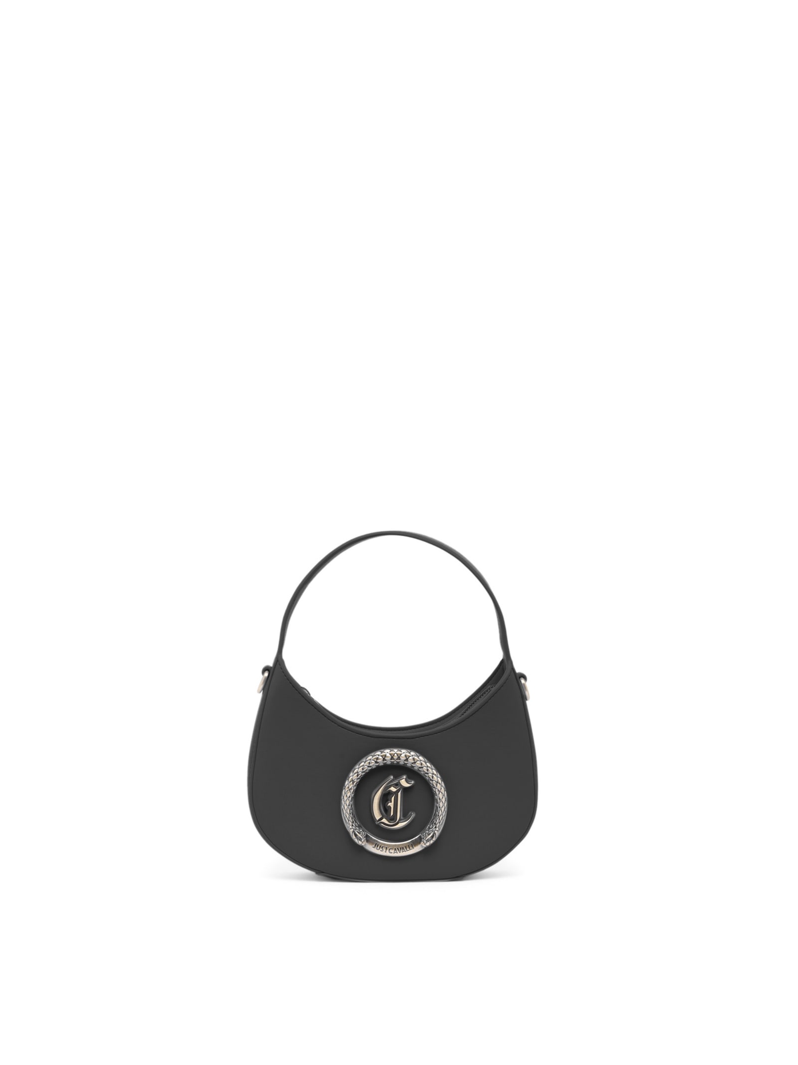 Shop Just Cavalli Black Shoulder Bag