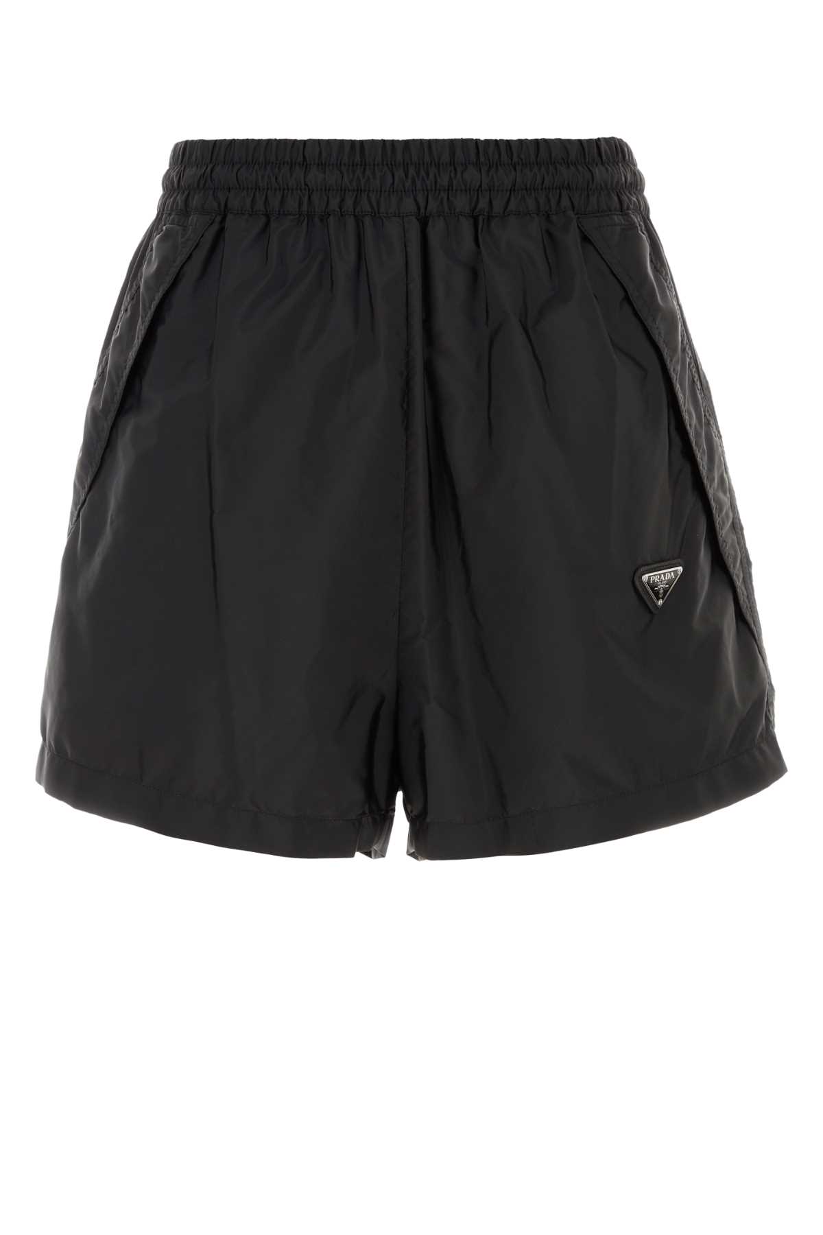 Black Re-nylon Shorts