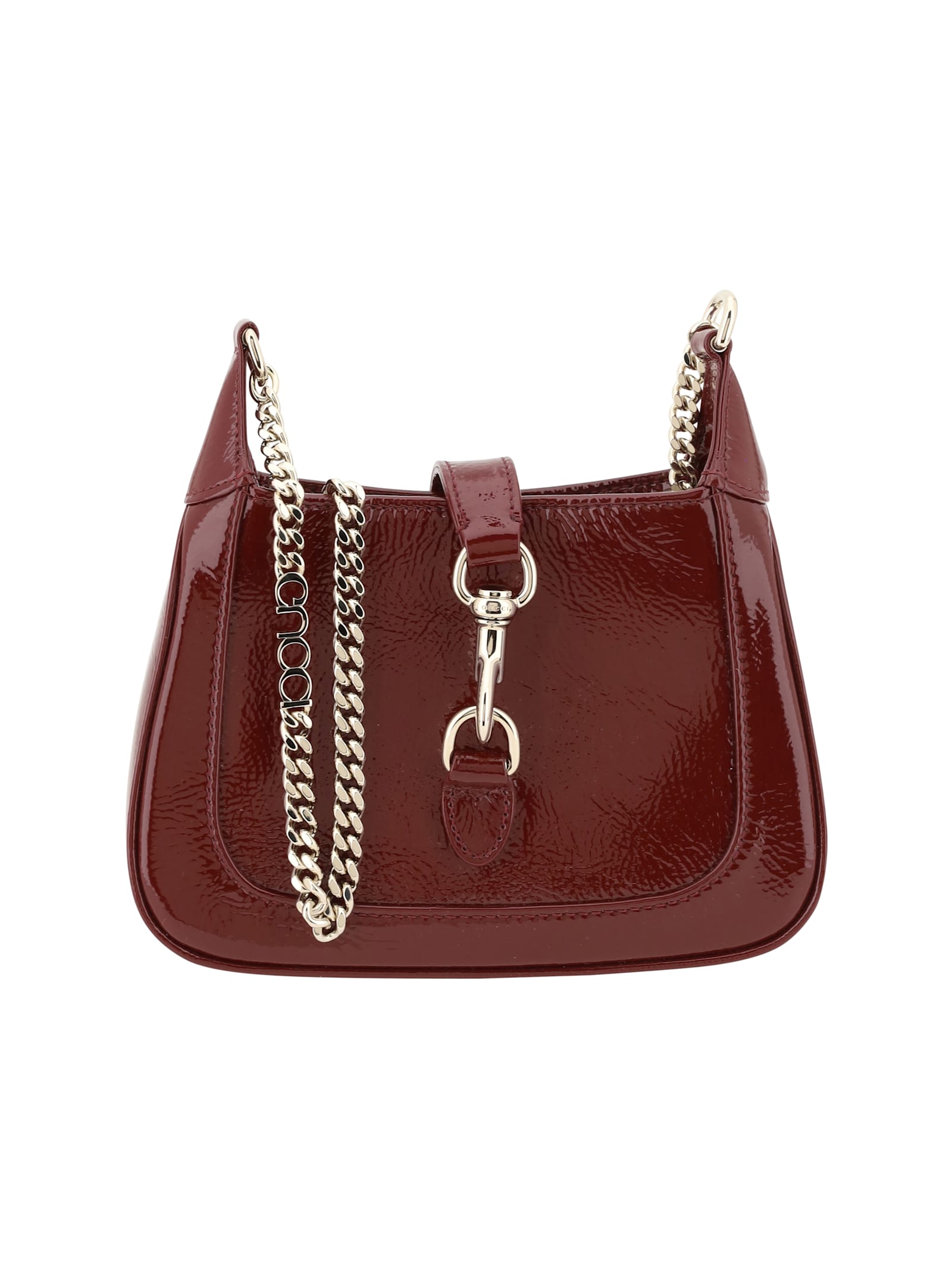 Gucci Jackie Notte Mini Leather Shoulder Bag In 6207