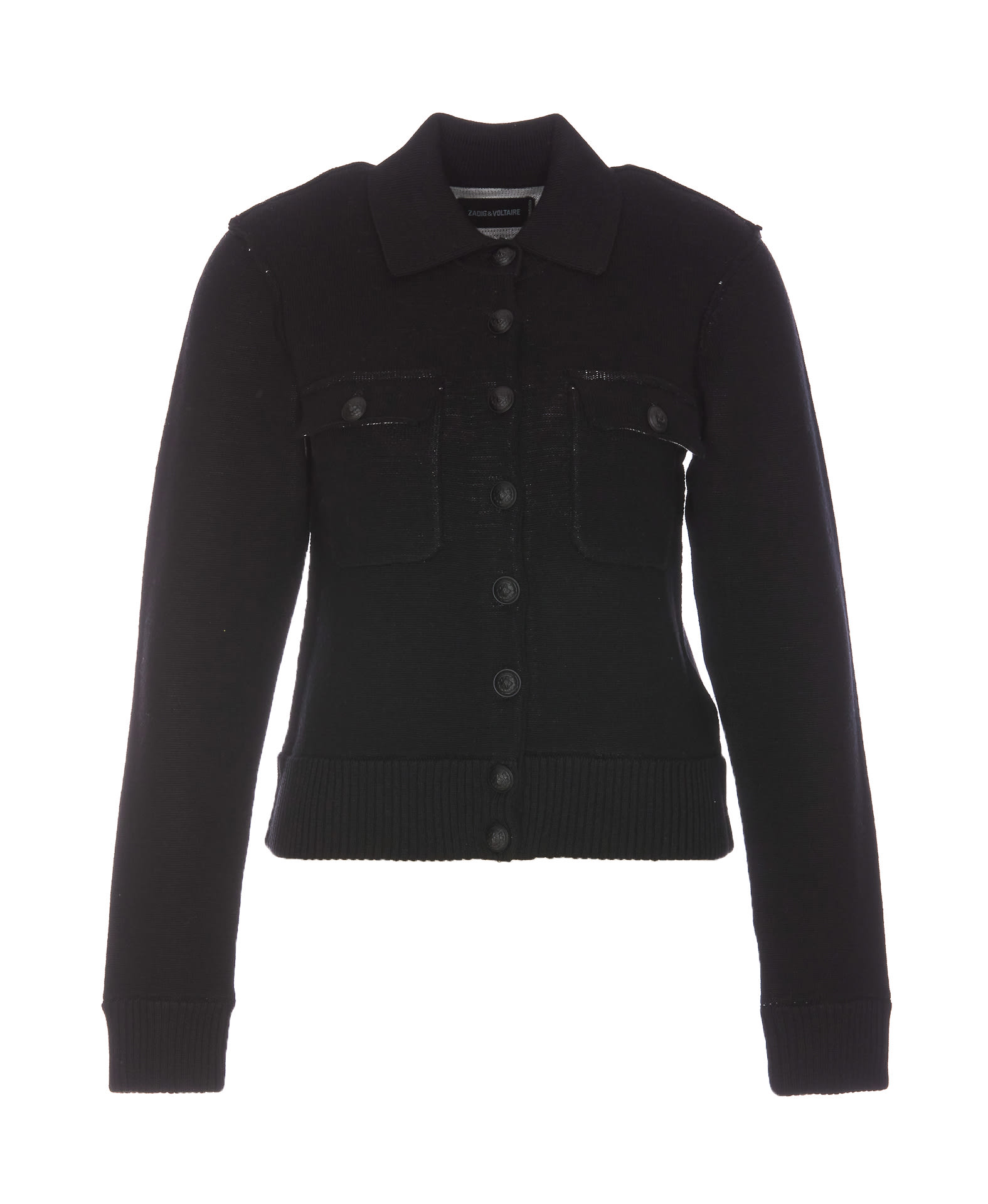 Shop Zadig &amp; Voltaire Volty Cardigan In Black