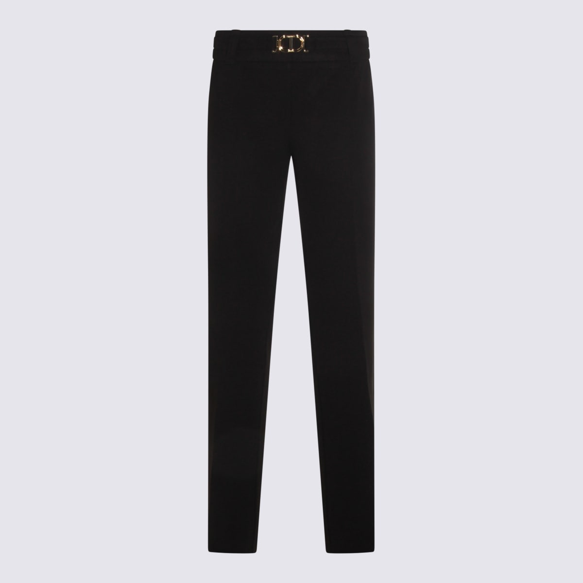 Black Viscose Pants