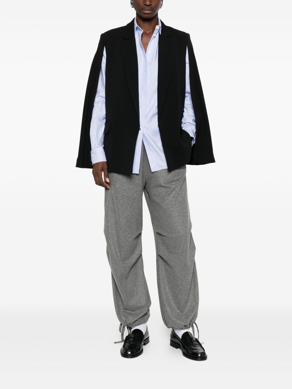 Twinset Flap-pocket Blazer In Black