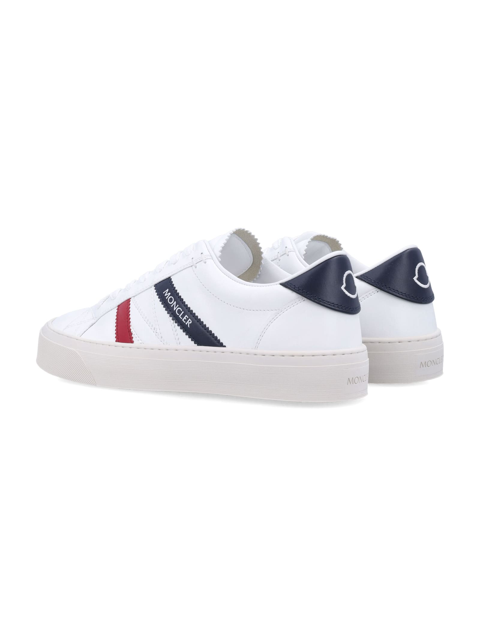 Shop Moncler Monaco2 Sneakers In White