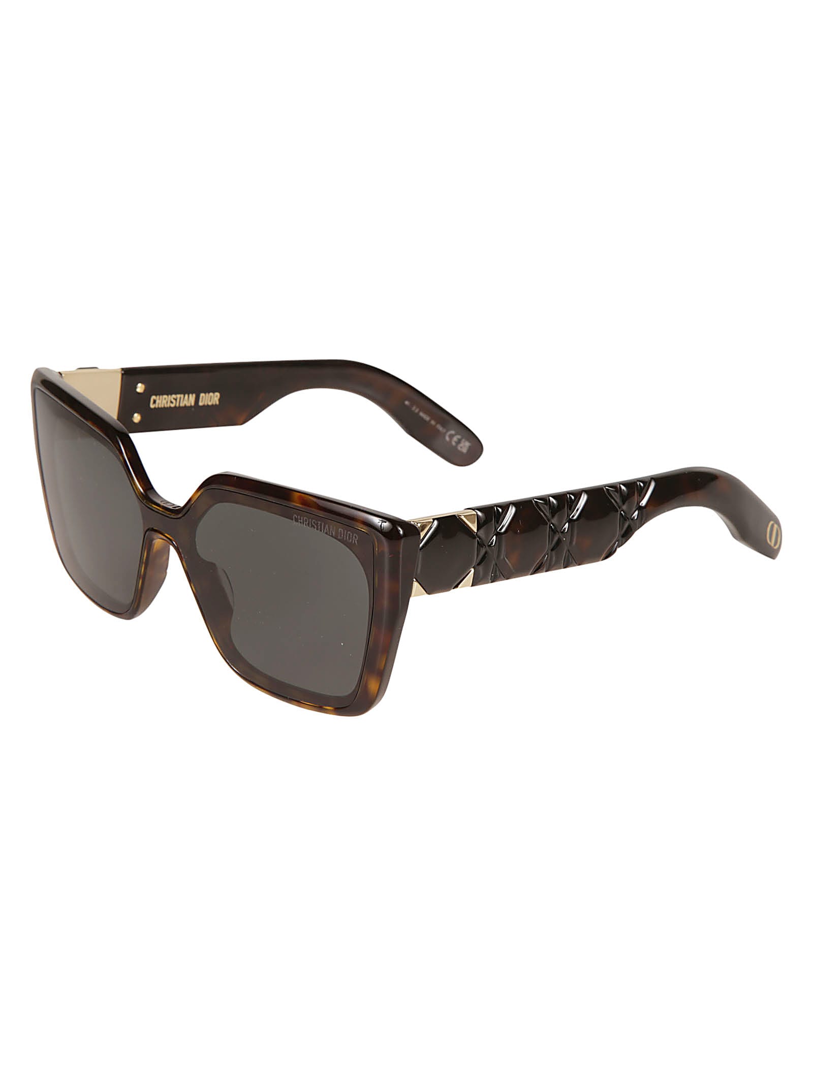 Shop Dior Lady 95.22 Sunglasses In 52n - Havana