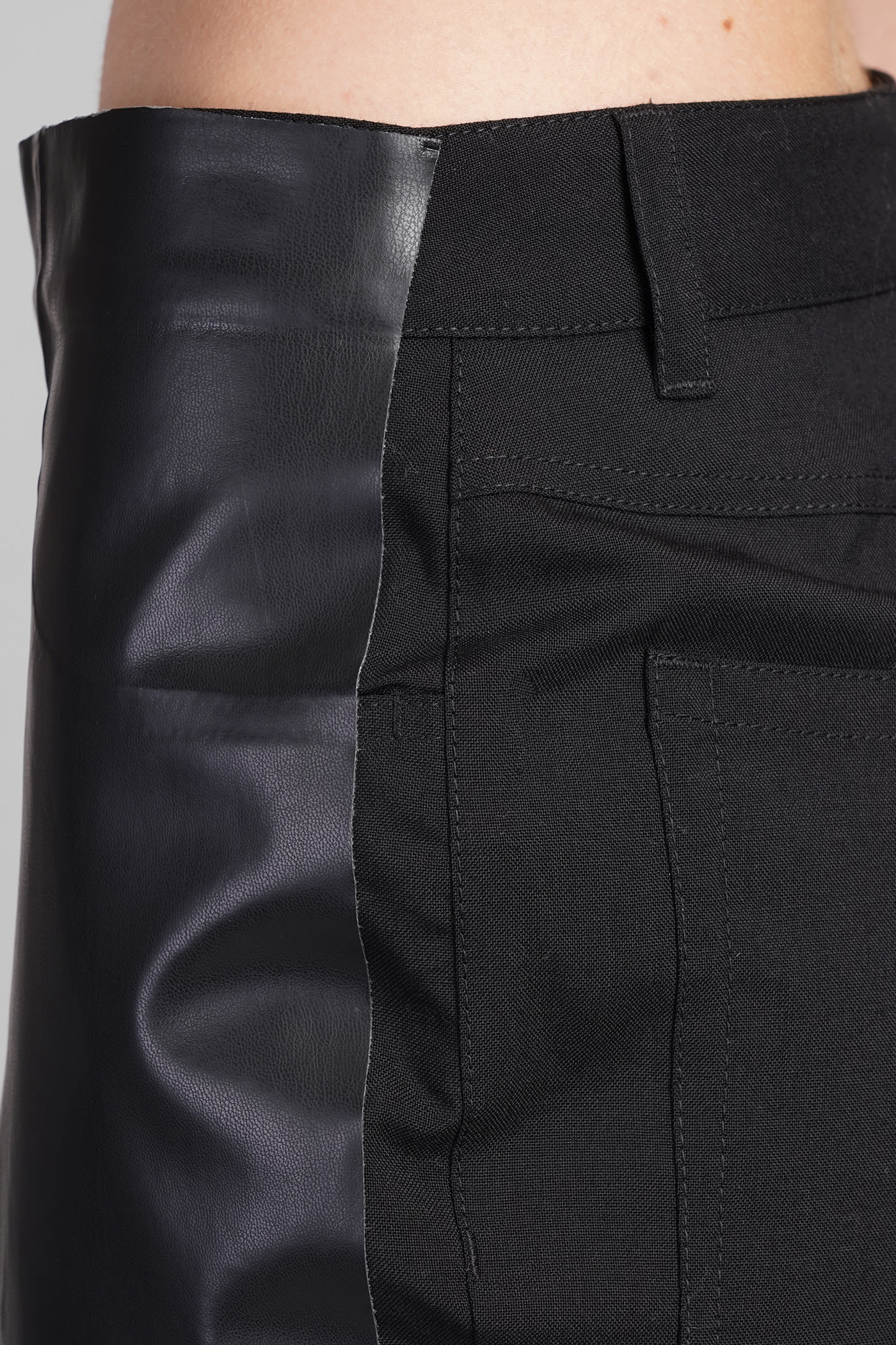 Shop Marni Pants In Black Wool