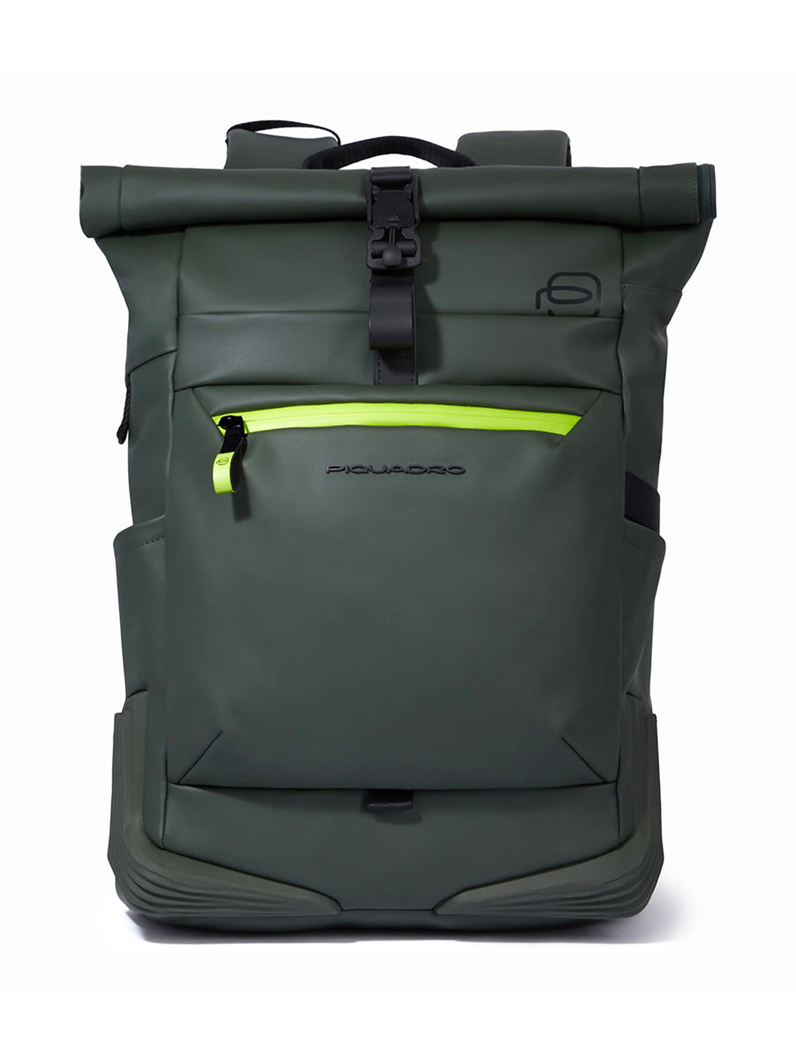 Water-resistant 15.6 Roll-top Laptop Backpack