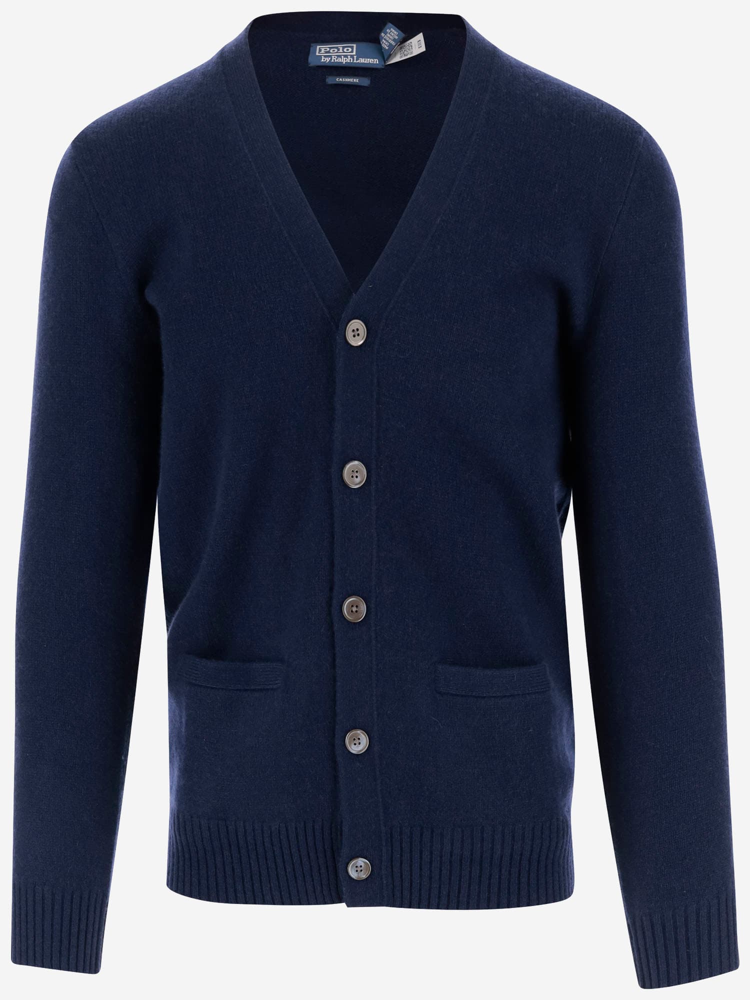 Shop Polo Ralph Lauren Cashmere Cardigan In Blue