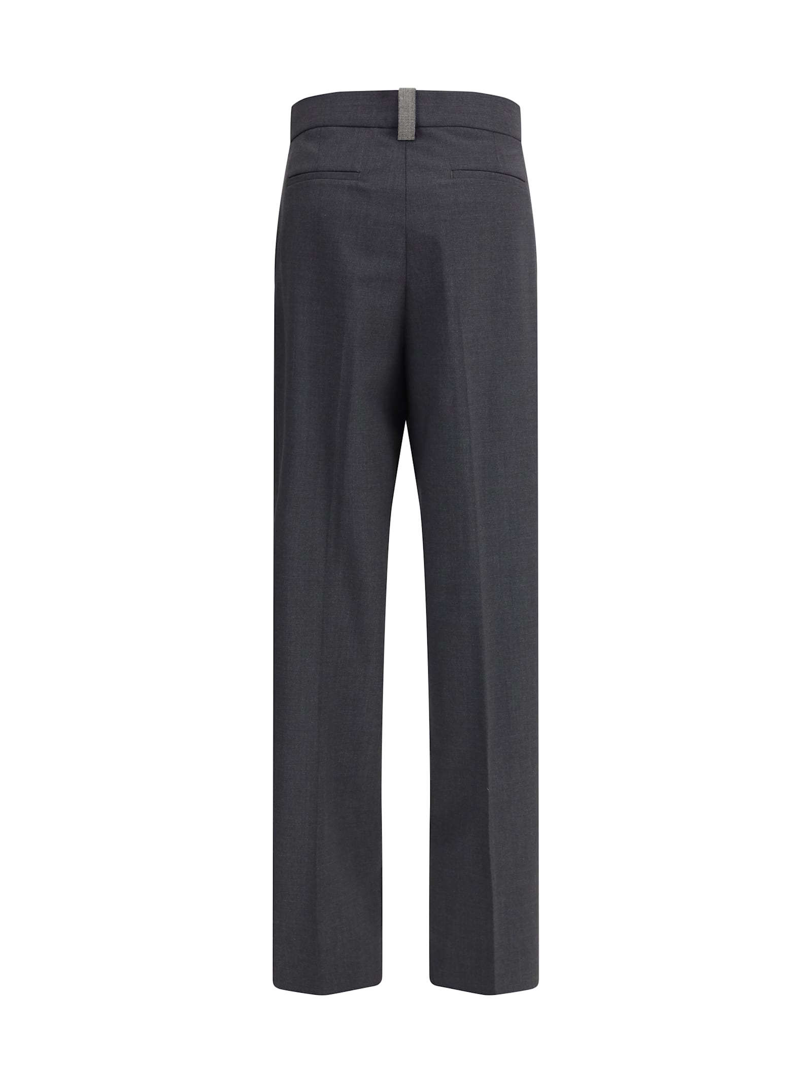 Fabiana Filippi Pleated Front Trousers In Black