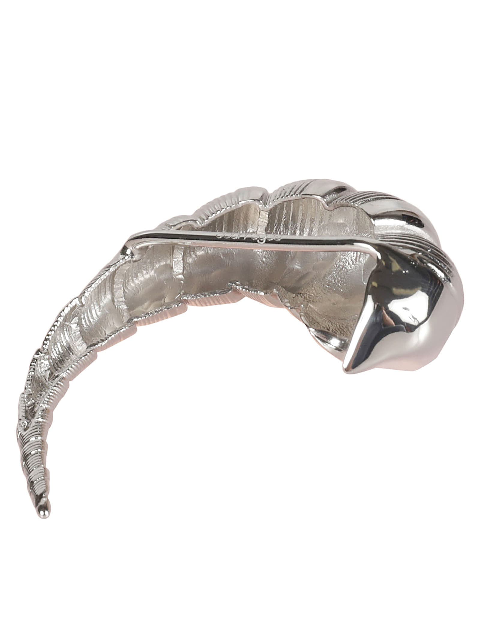 Shop Courrèges Shell Earring In Silver
