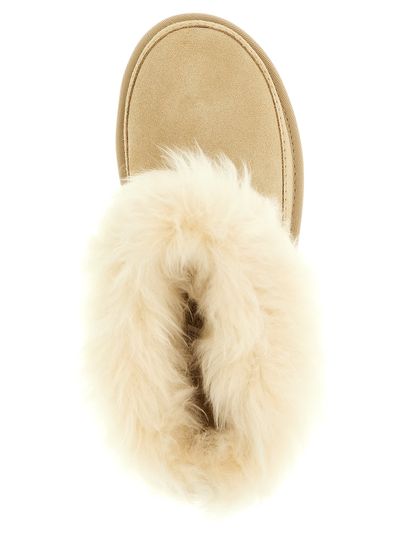 Ugg Classic Ultra Mini Chalet Ankle Boots In Neutral