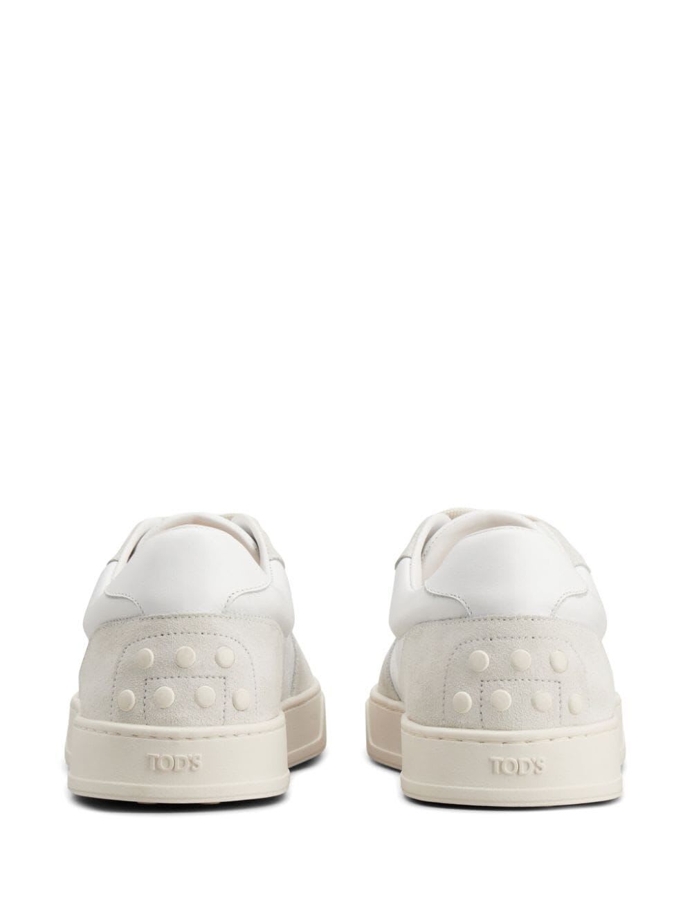 Shop Tod's Lace Up Shoes In White