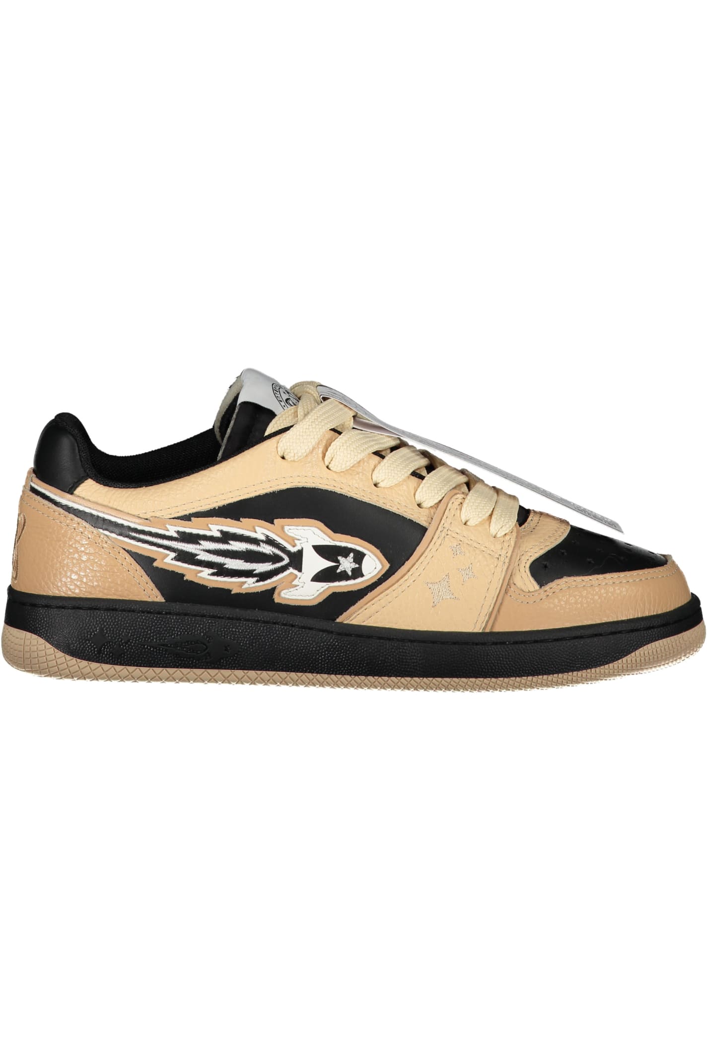 Enterprise Japan Leather Trainers In Sand