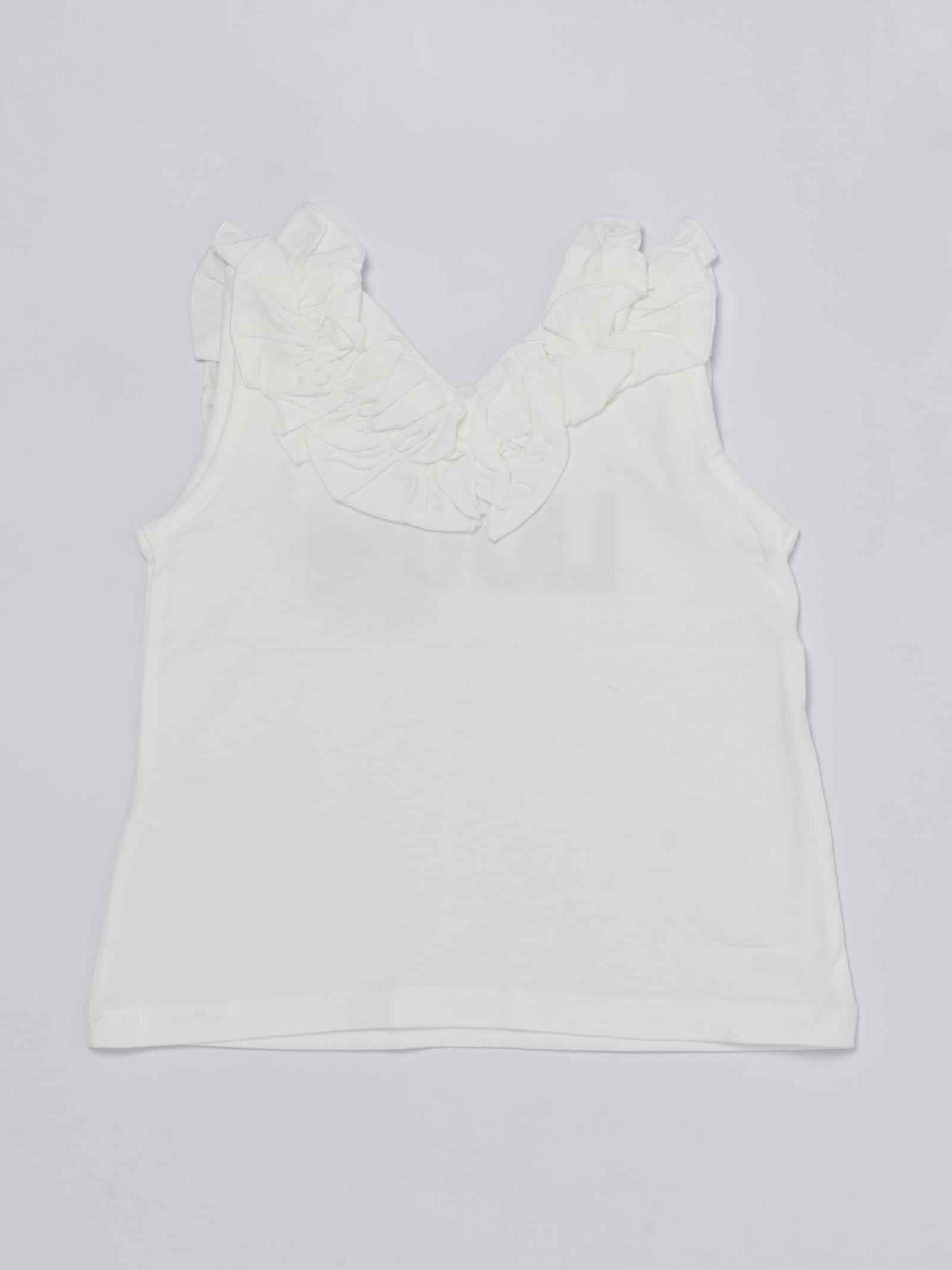 Shop Liu •jo Top Top-wear In Bianco