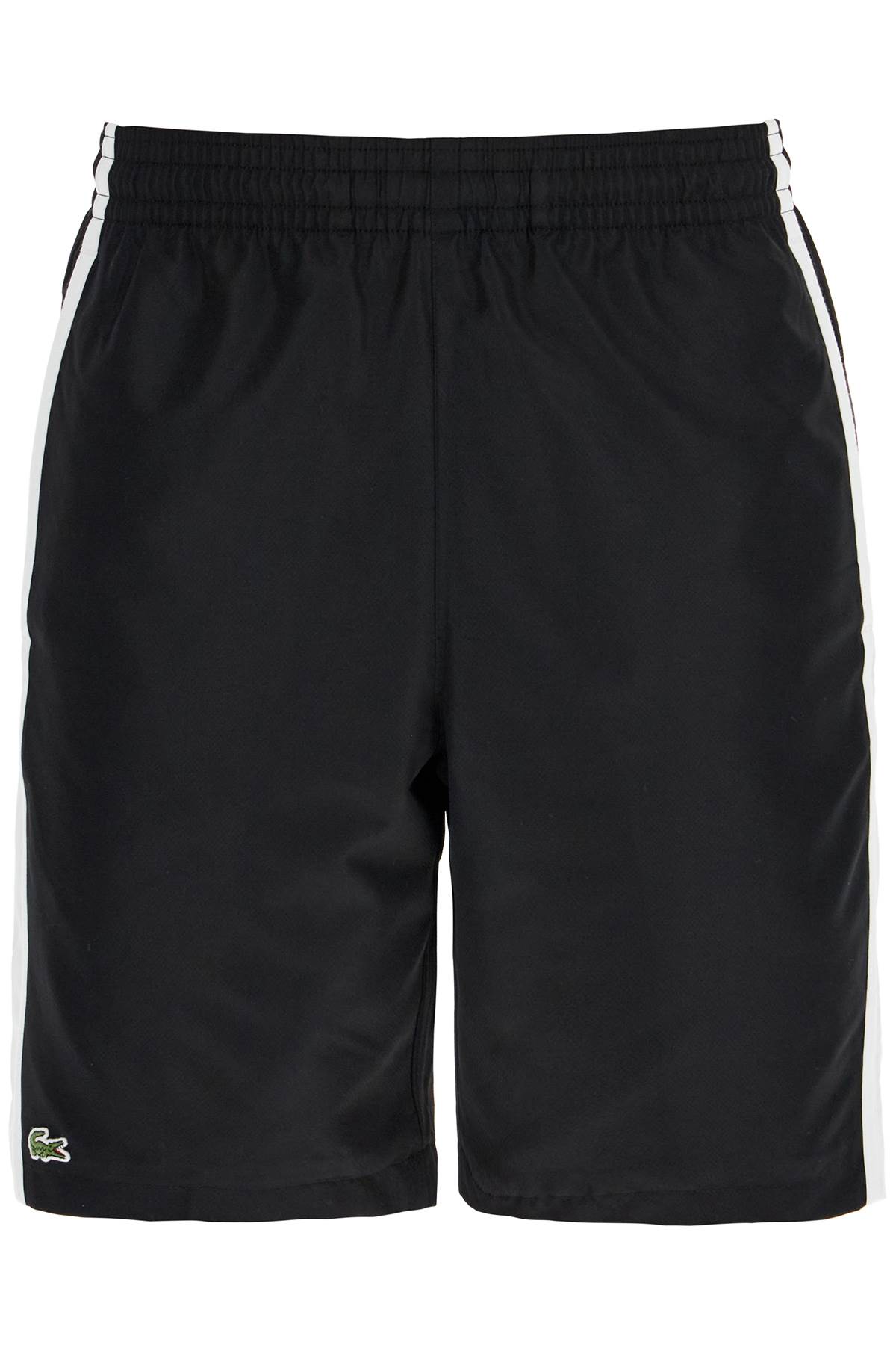 Sporty Color Block Bermuda Shorts