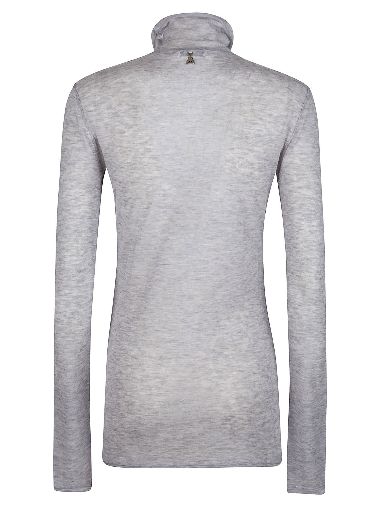 Shop Patrizia Pepe Sweater In Grigio Melange`