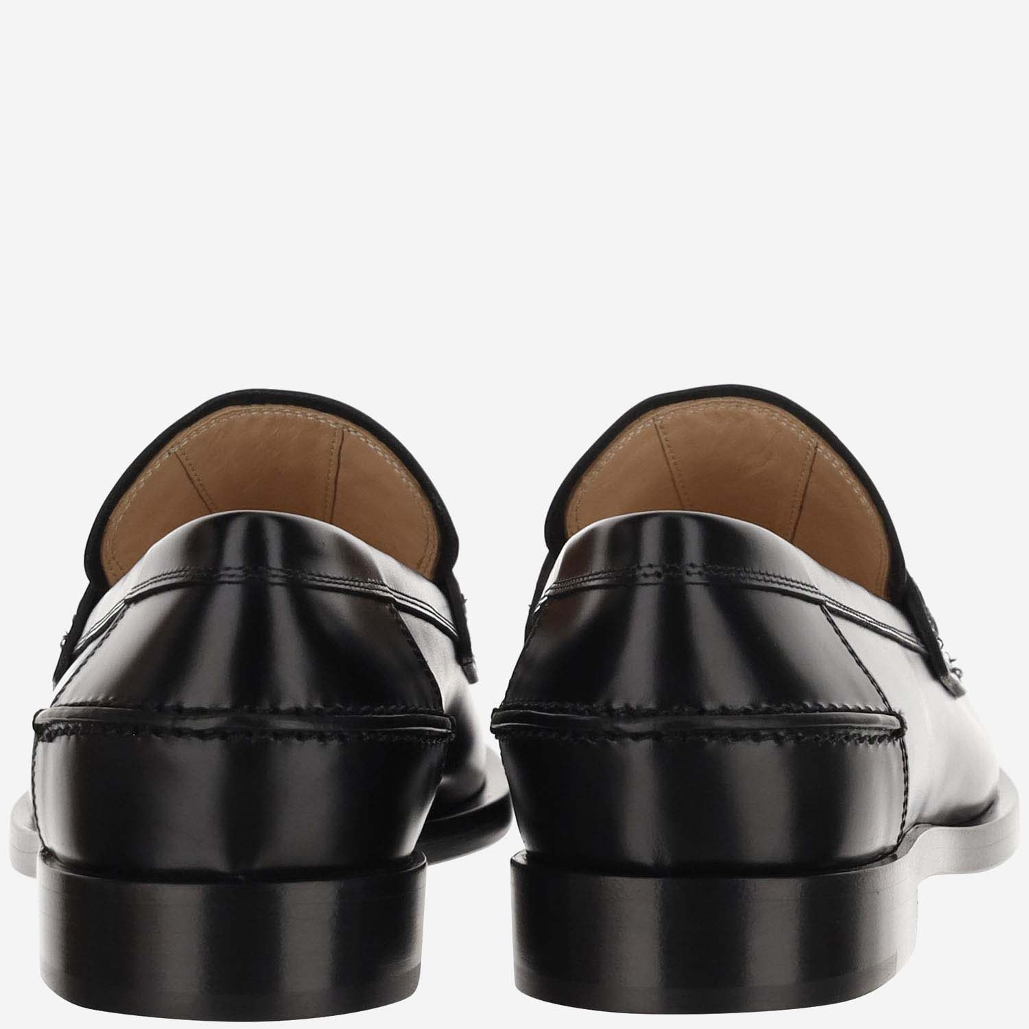 Shop Gianvito Rossi Loafers Michael In Black