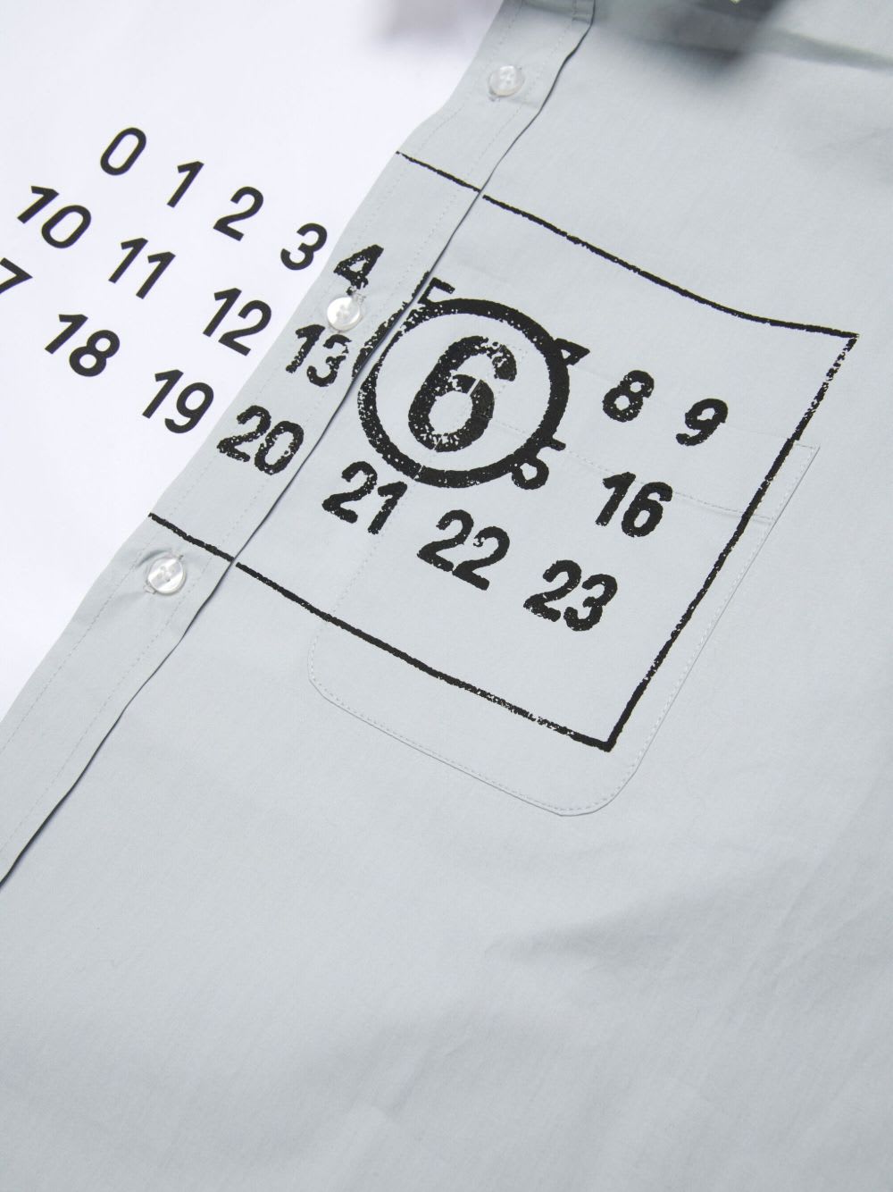 Mm6 Maison Margiela Cotton Shirt In White